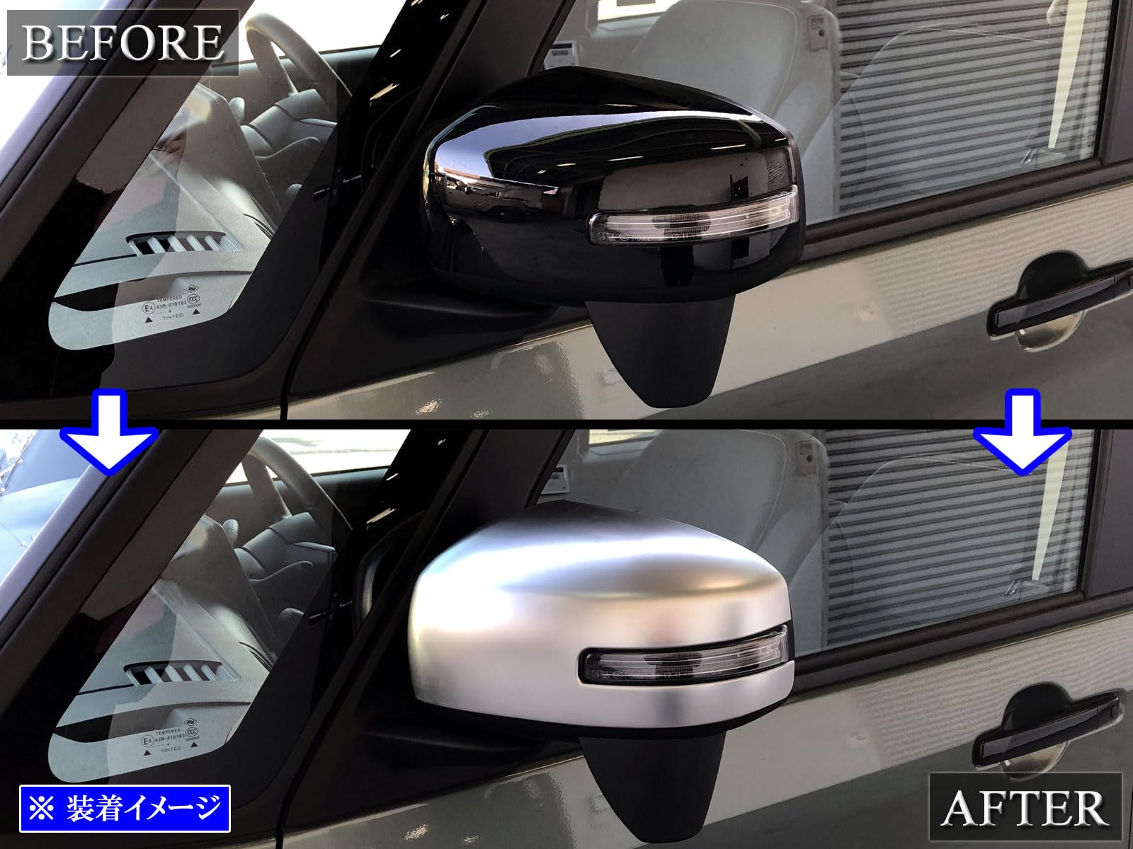 B'z ミラー　デッドストック Amazon | サイドミラー 日立用 Zx ミラー反転バックミラー掘削機