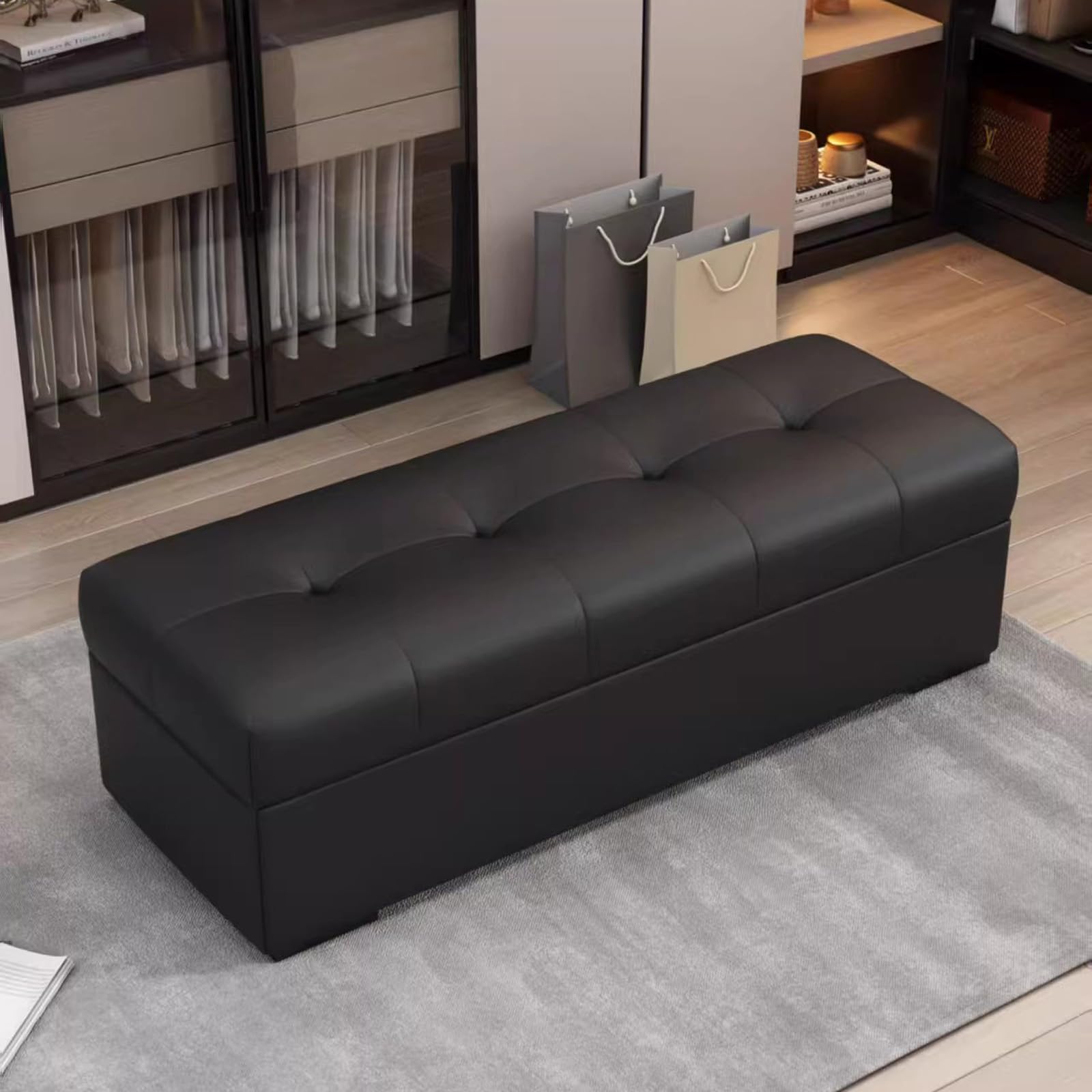 Banc à chaussures pour entrée accueillante et salon chaleureux