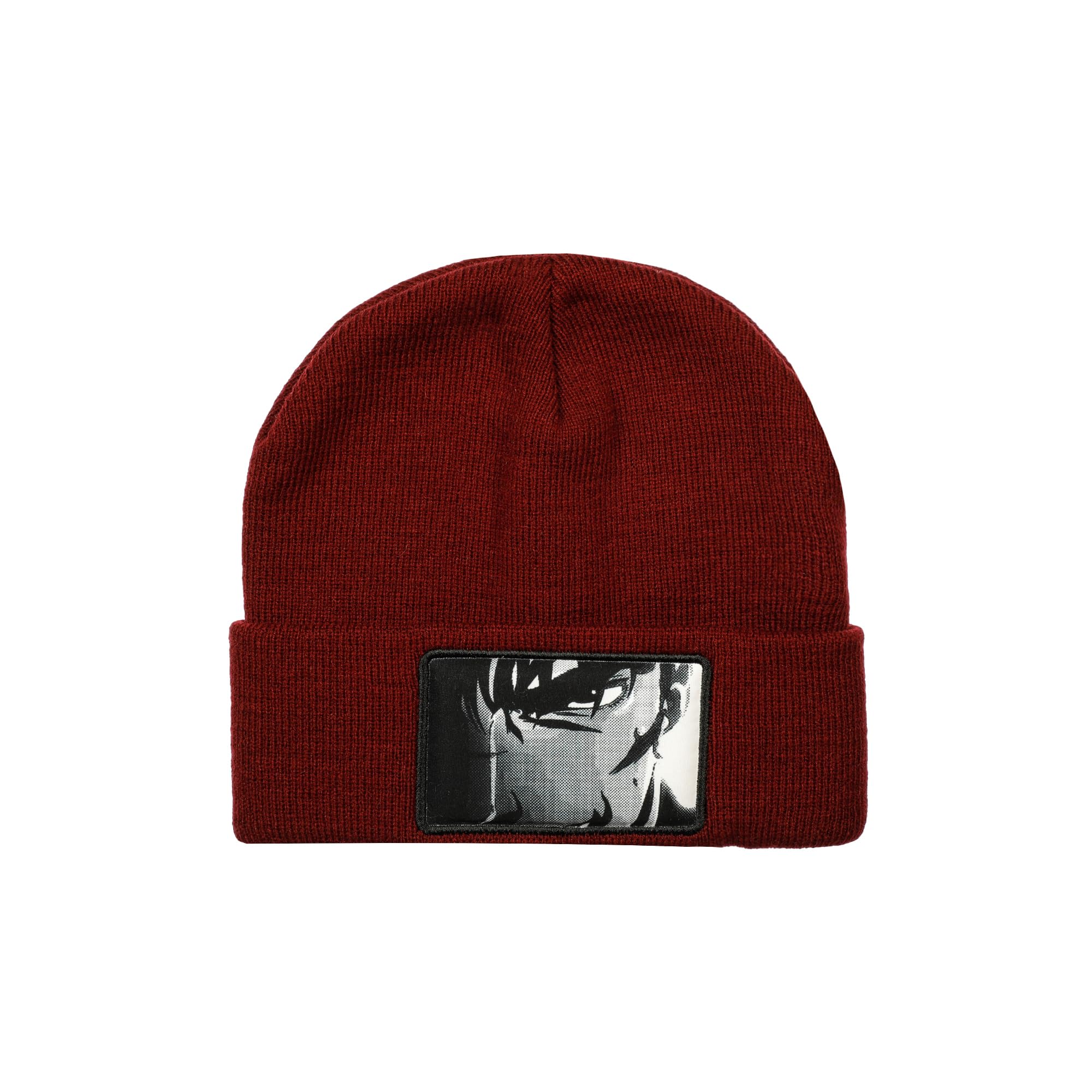 Berserk Big Print Guts Face Adult Red Beanie-OSFA