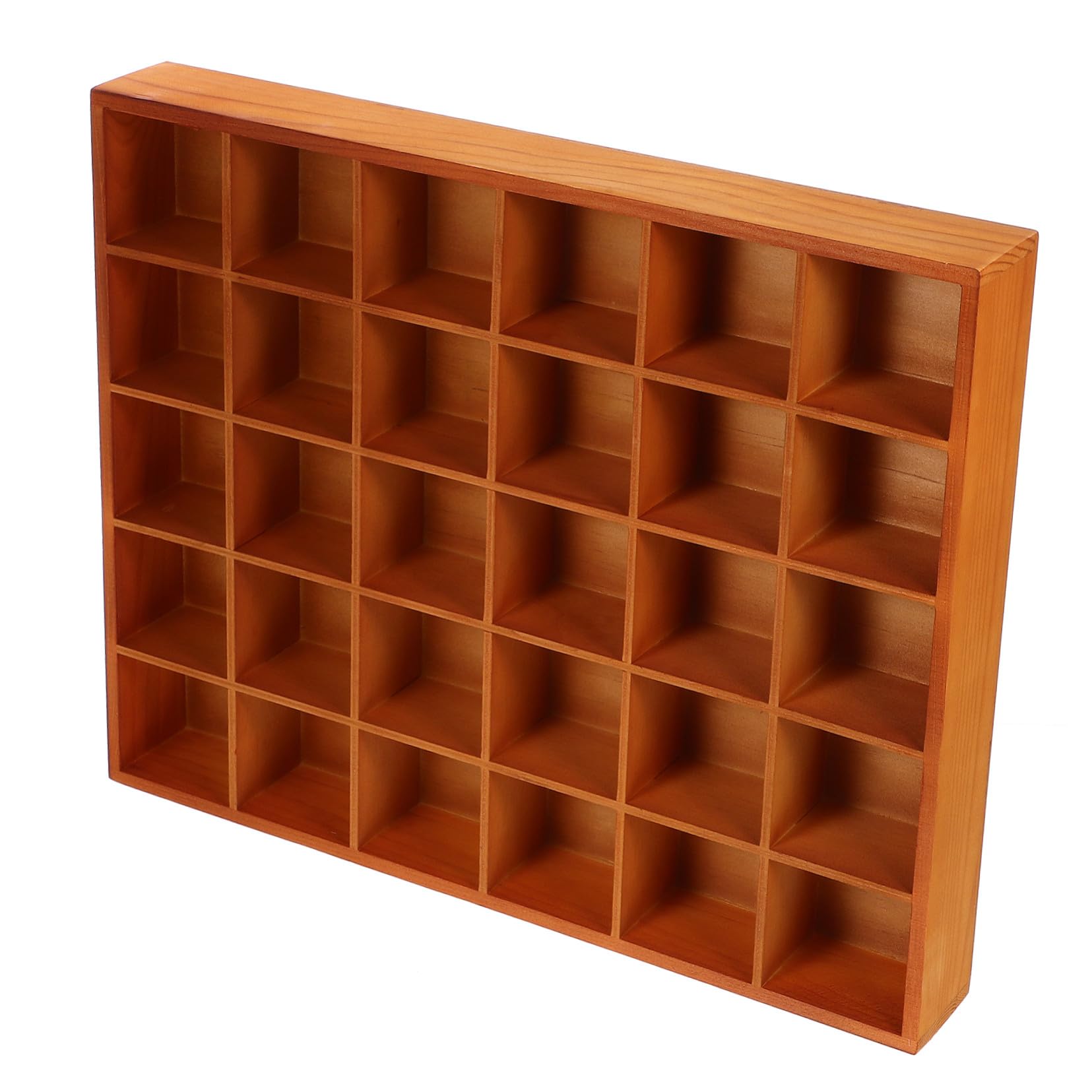 Boîte de rangement en bois 30 compartiments STOBAZA pour sous-vêtements