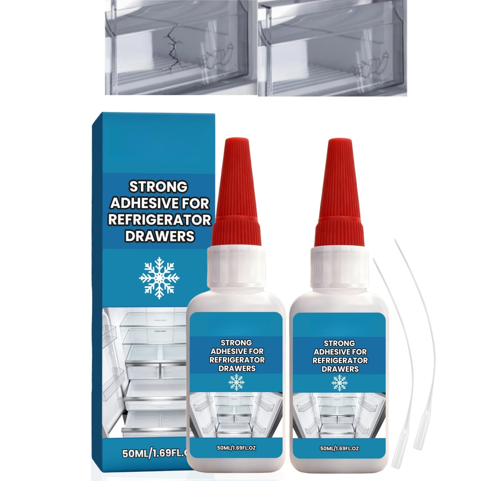 50ML Strong Adhesive for All,Clear Transparent Bonding Glue