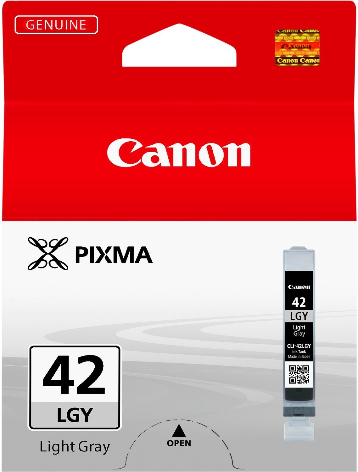 Canon CLI 42 LGY original Tintenpatrone light Gray für Pixma Drucker PRO100 PRO100S