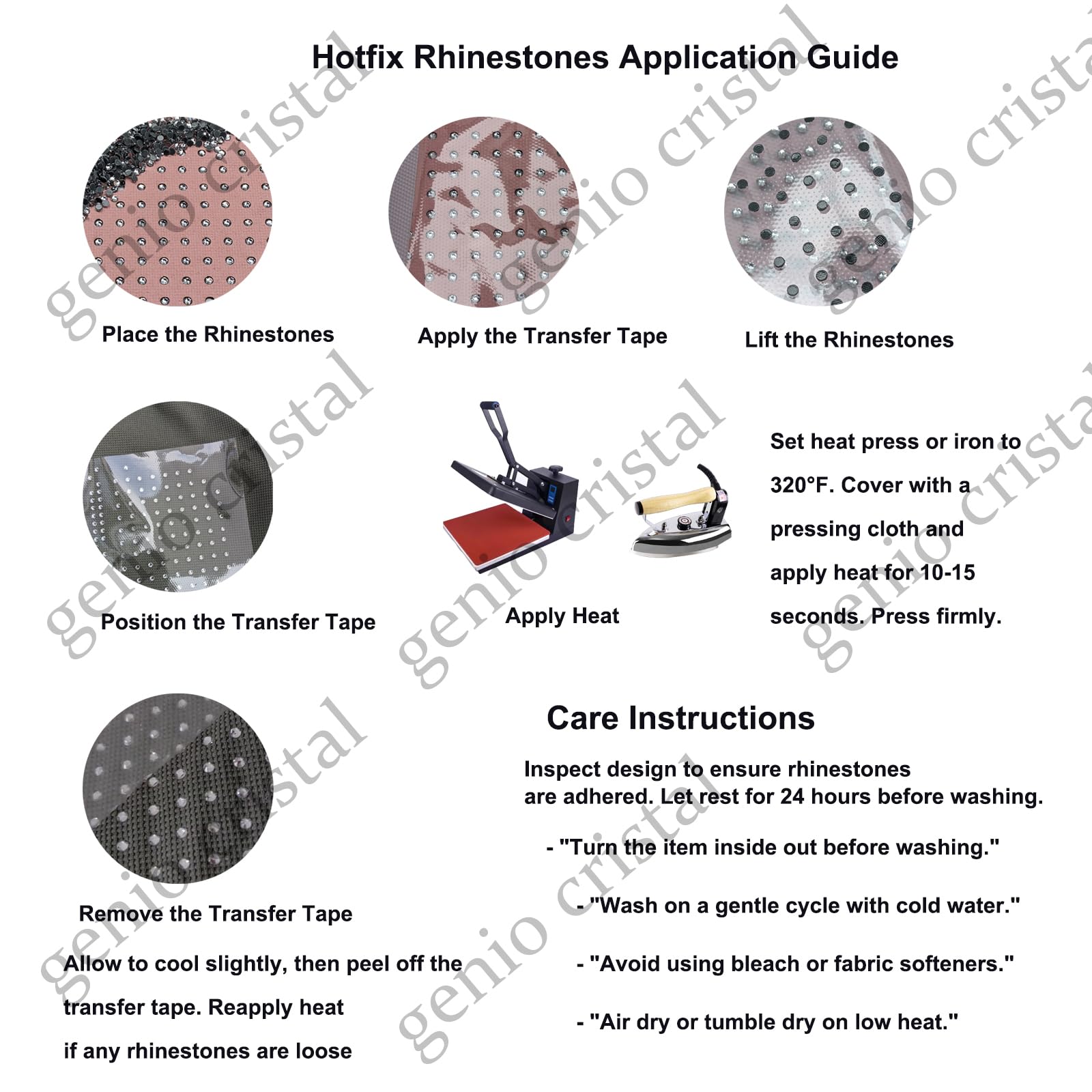 Bulk AB Hotfix Rhinestones - 14400 PCS -4