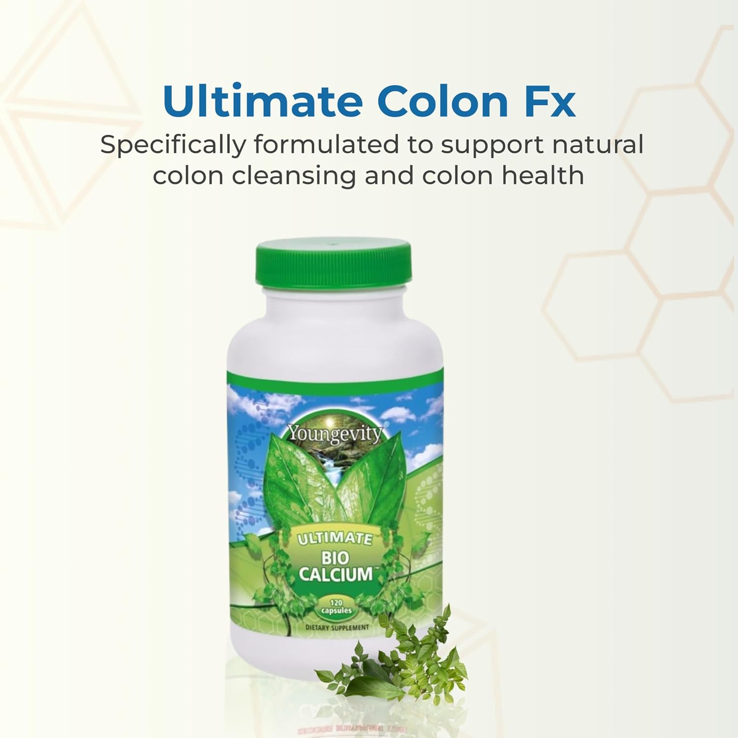 Youngevity Ultimate Colon FX™ – Proprietary Herbal Blend for Natural Colon Cleansing and Digestive Health Support – 90 Capsules (Pack of 1)