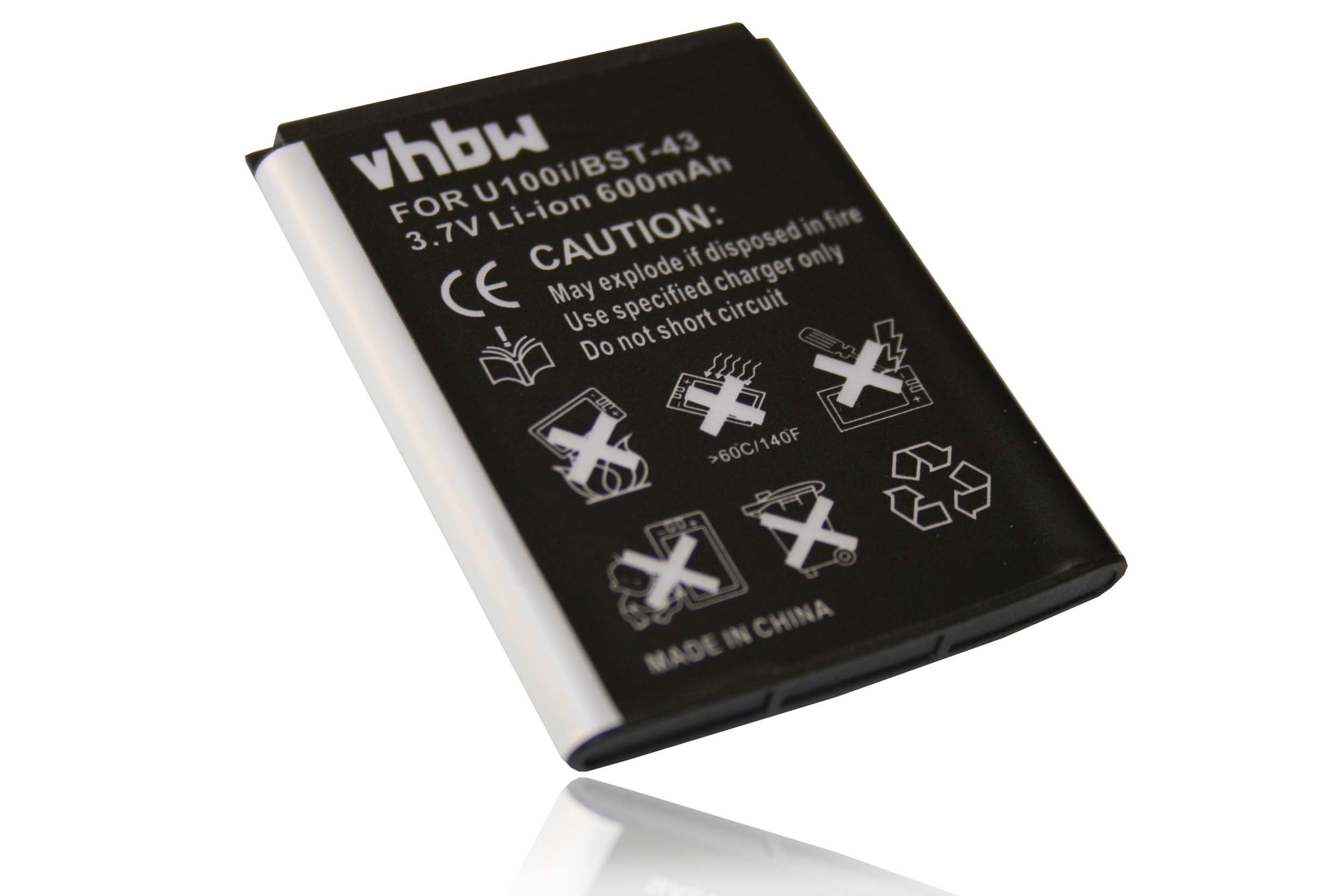 vhbw Batterie Compatible avec Sony-Ericsson Elm J10i2, Hazel J20i, Cedar J108i, Elm J10i téléphone Portable (950mAh, 3,7V, Li-ION vhbw Batterie Compatible avec Sony-Ericsson Elm J10i2, Hazel J20i, Cedar J108i, Elm J10i téléphone Portable (950mAh, 3,7V, Li-ION