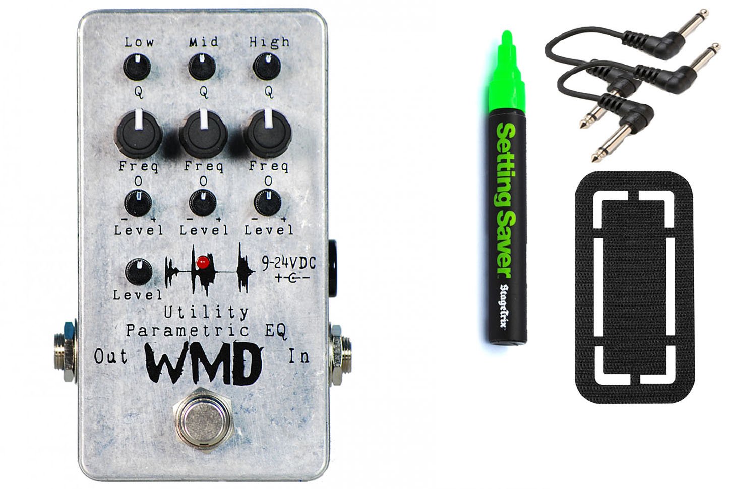 WMD Utility Parametric EQ Equalizer Bundle - 4 Items WMD Utility Parametric EQ Equalizer Bundle - 4 Items
