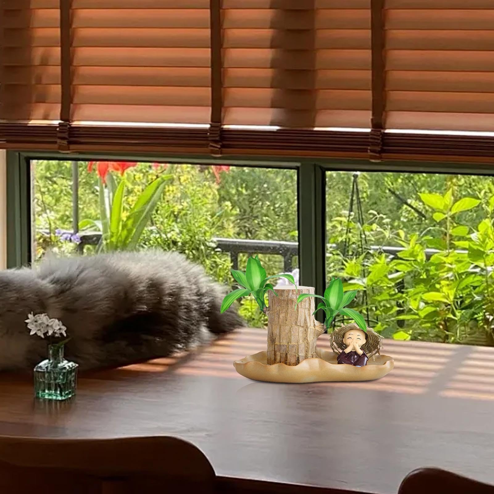 Brasilianisches Holz dekor, -brasilianisches Glücksholz Brasilianische  Glückspflanze, image size:1601x1601