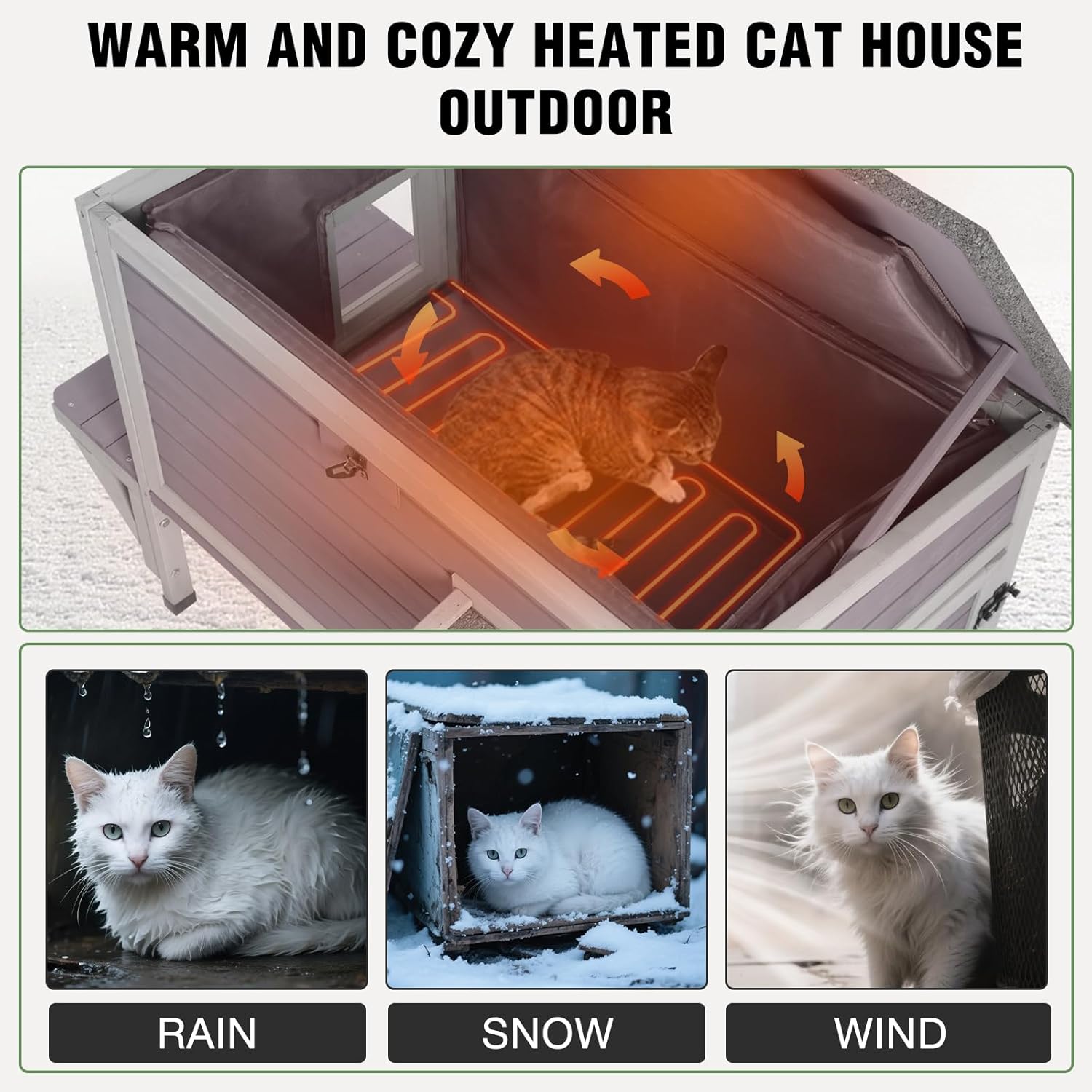 Keep Your Feline Warm: The Ultimate Insulated Heated Cat House Review