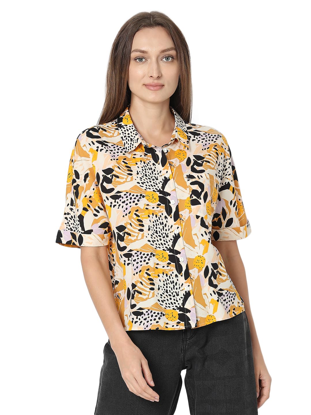 vero moda Women's Regular Fit Shirt-picture-14