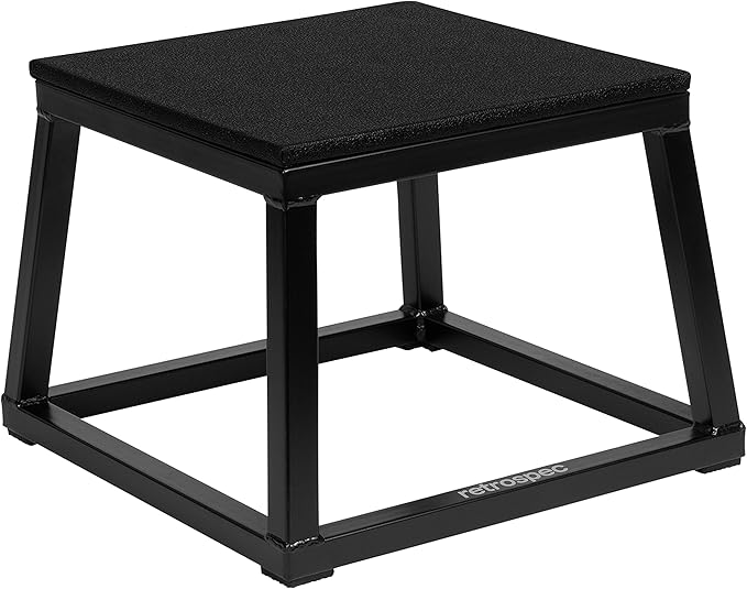 Retrospec Leap Plyo Box Jump Platforms for Home Gym Plyometric Jumping
