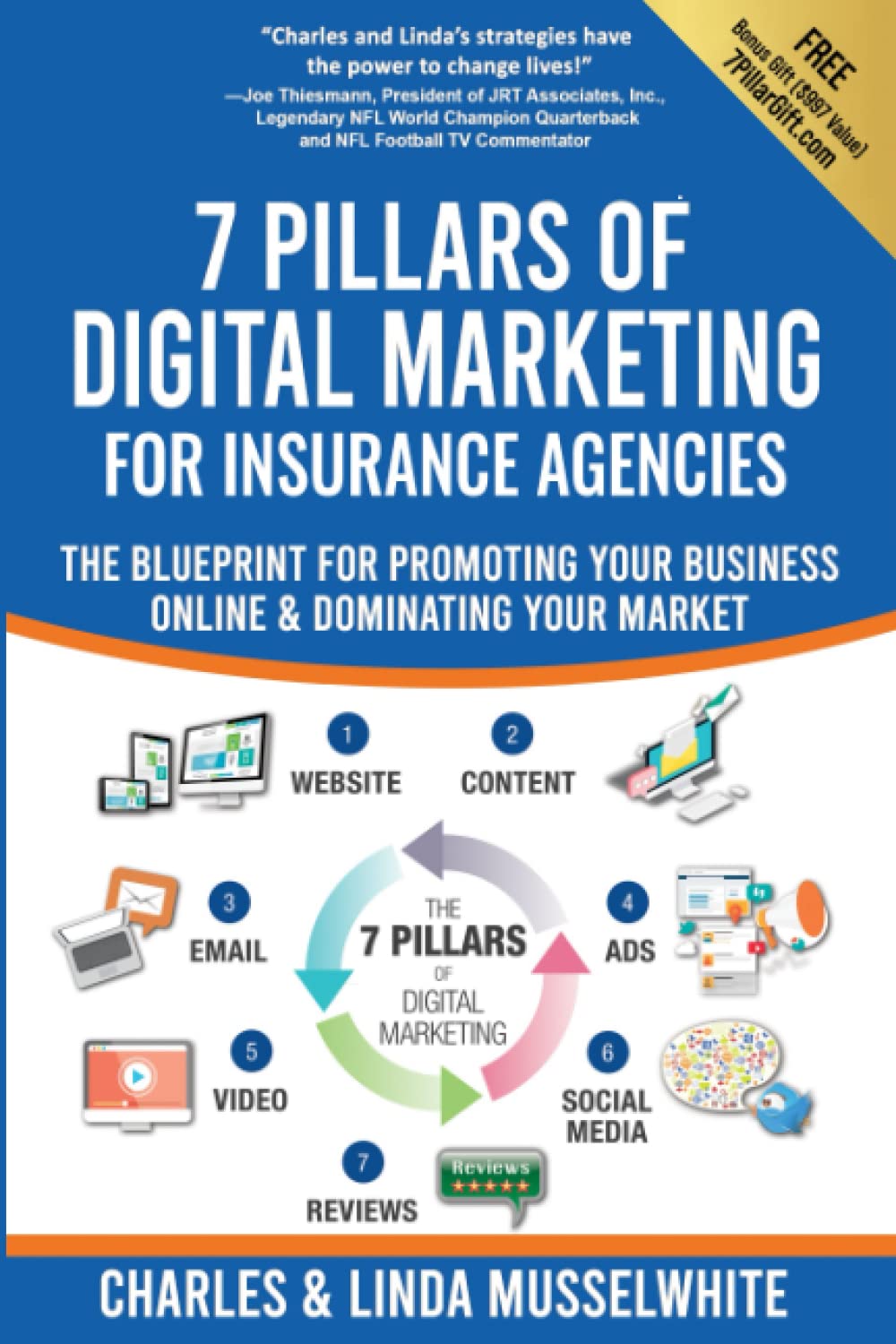 Independently published 7 Pillars of Digital Marketing for Insurance Agencies: The Blueprint for Promoting Your Agency Online and Dominating Your Market | REVISED Edition