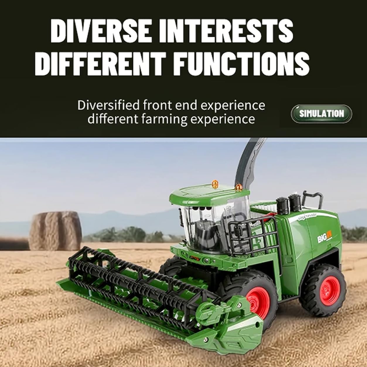 Cosechadoras De Juguetes Cosechadora De Juguete Con Control Remoto