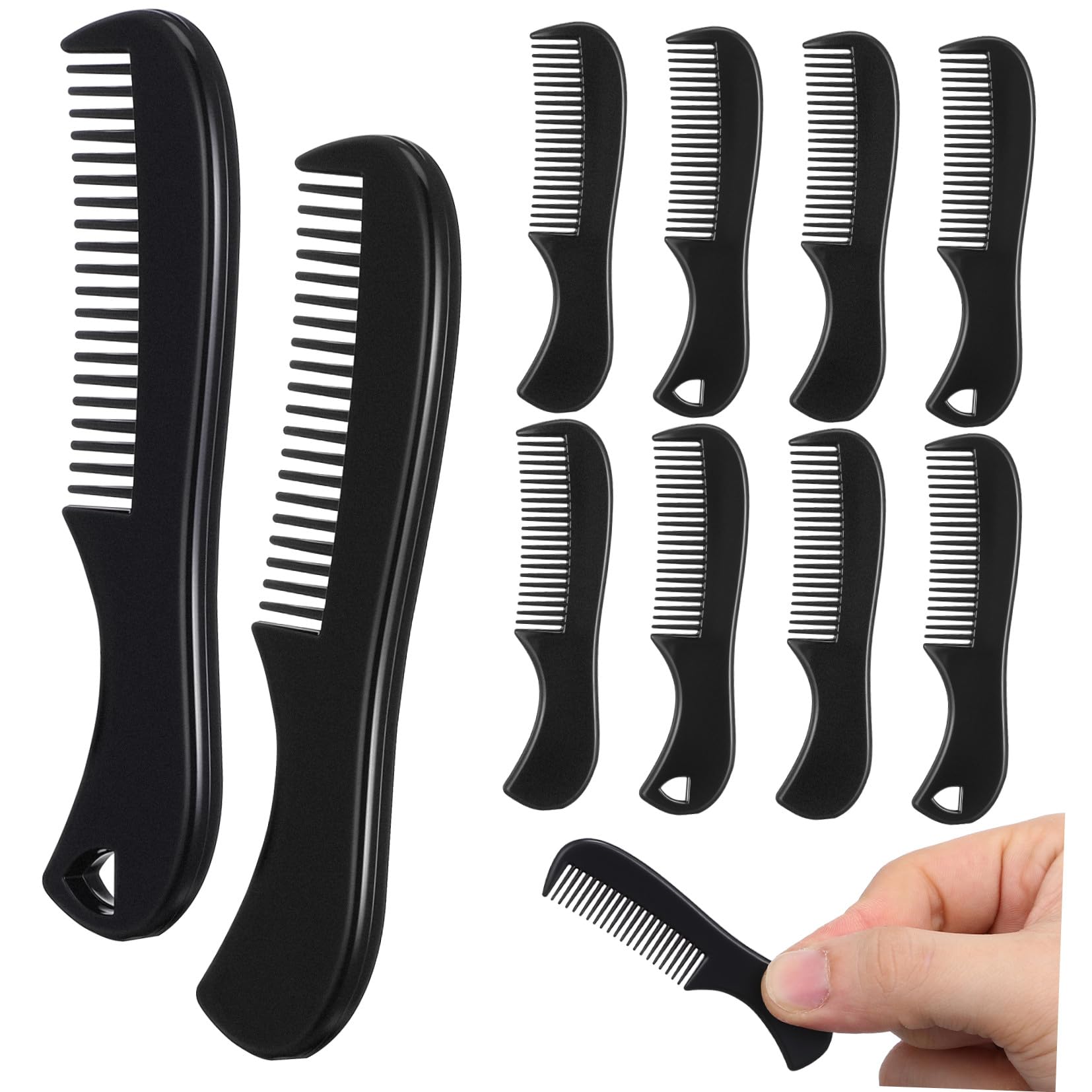 FRCOLOR 5 Set Di Pettini Per Lo Styling Della Barba Pettine Per Da Uomo Pettine Per La Della Barba Accessorio Da Viaggio 10 Pezzi*5
