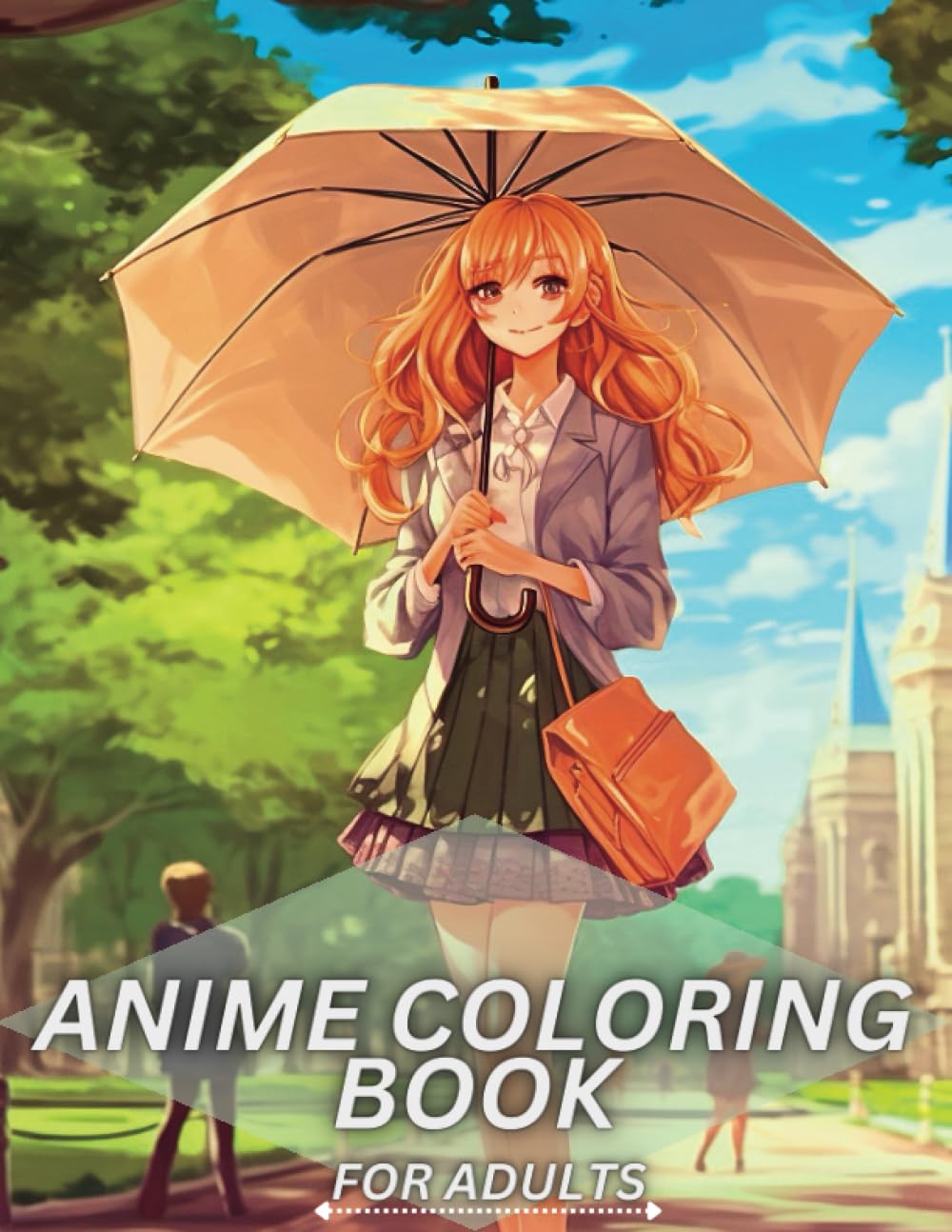 Amazon.com: Anime Coloring Book For Adults: 60 Serene Scenes and Intricate Designs for Adults to ...
