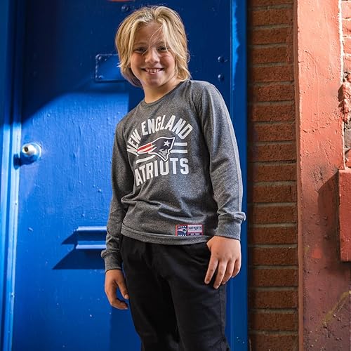 Miniatura 10 de Ultra Game NFL - Camiseta de manga larga súper suave para niños