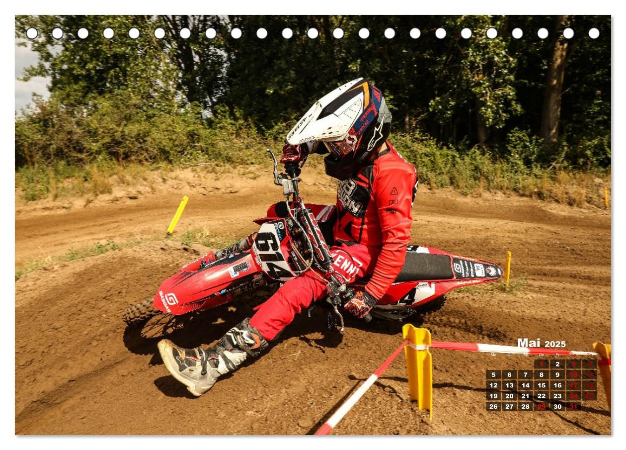 two strokes the best sound on this planet (Tischkalender 2025 DIN A5 quer), CALVENDO Monatskalender: actionreich und spektakulär (CALVENDO Sport)