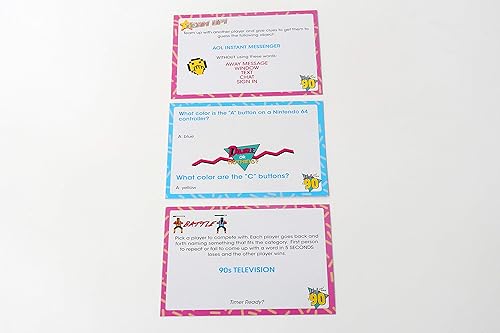 Miniatura 6 de Buffalo Games Hella 90's - Cultura Pop Trivia Juego Marrón