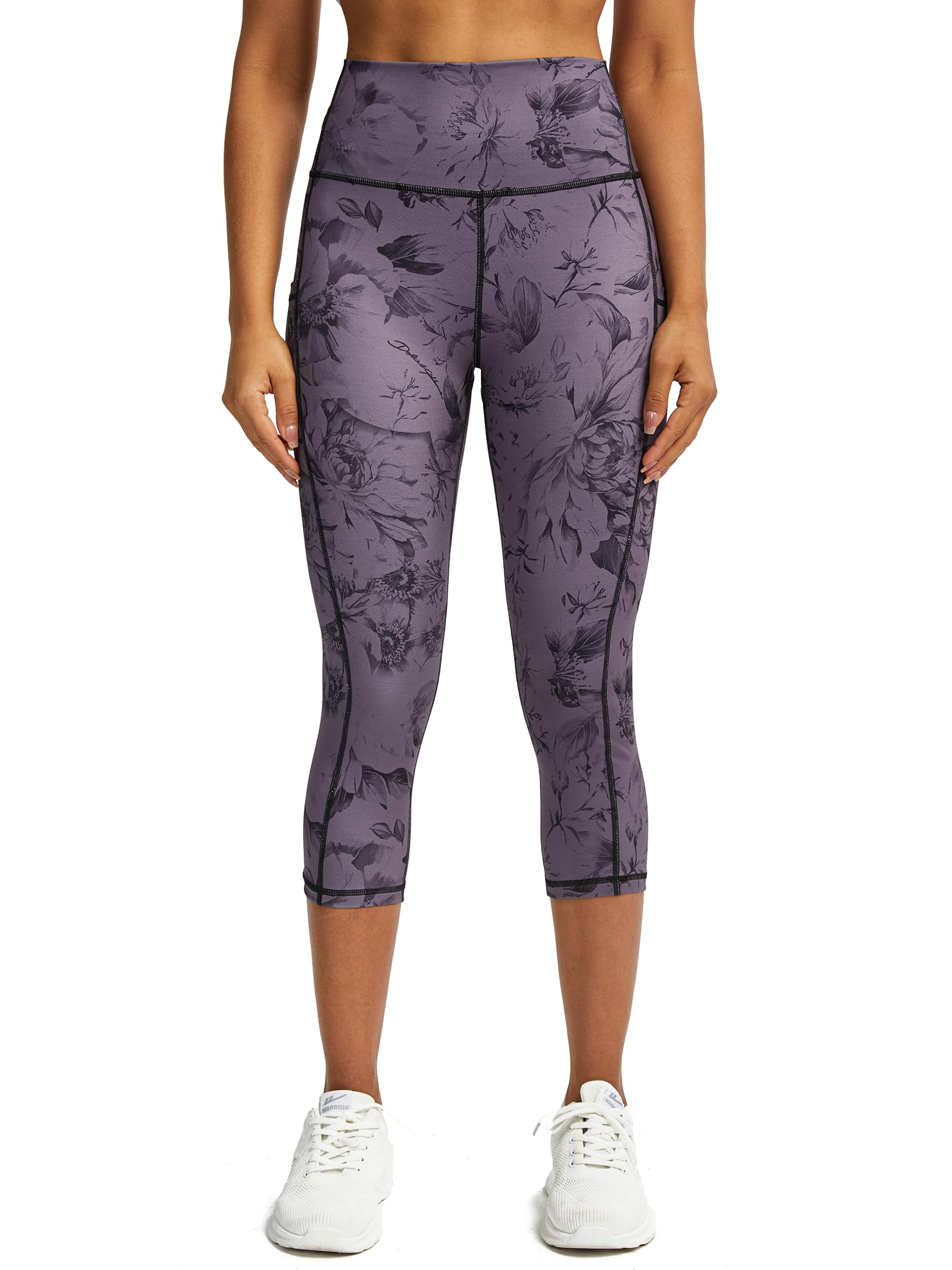 Pantacourt pour femme, legging pour femme, contrôle du ventre, pantalon de yoga avec poches, collant de course à pied, fitness, gym