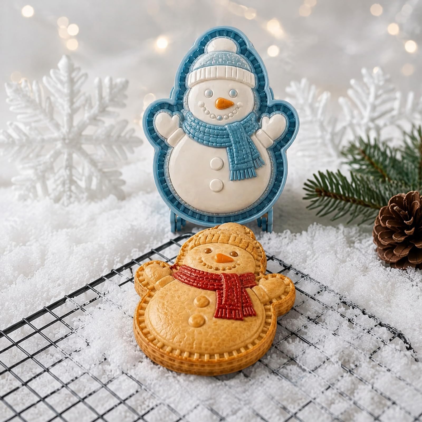 Molde para galletas navideñas 6 formas