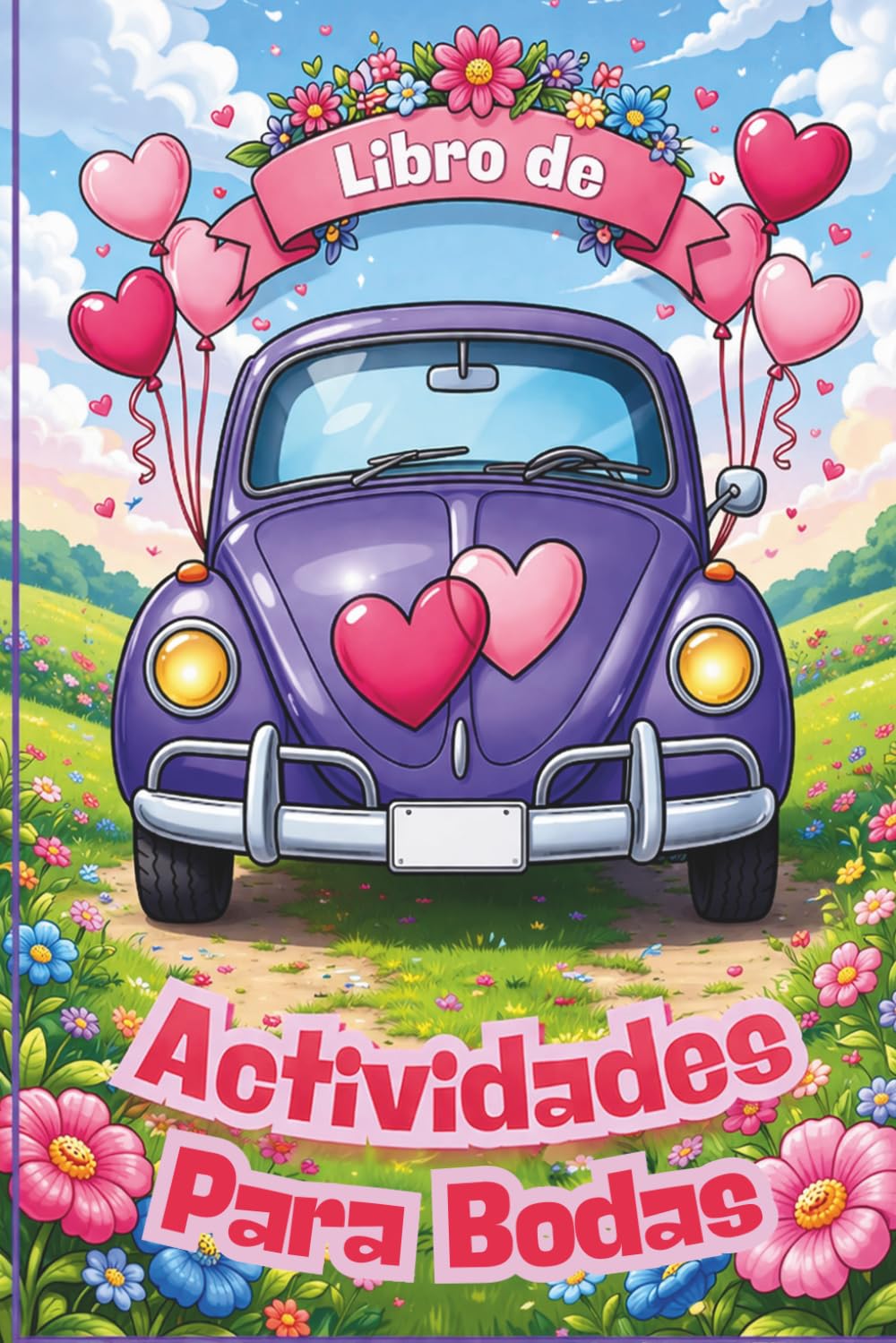 Libro de Actividades para Bodas (Edición en Español): Juegos, dibujos para colorear y pasatiempos. El detalle perfecto y original para entretener a los niños en bodas y banquetes.