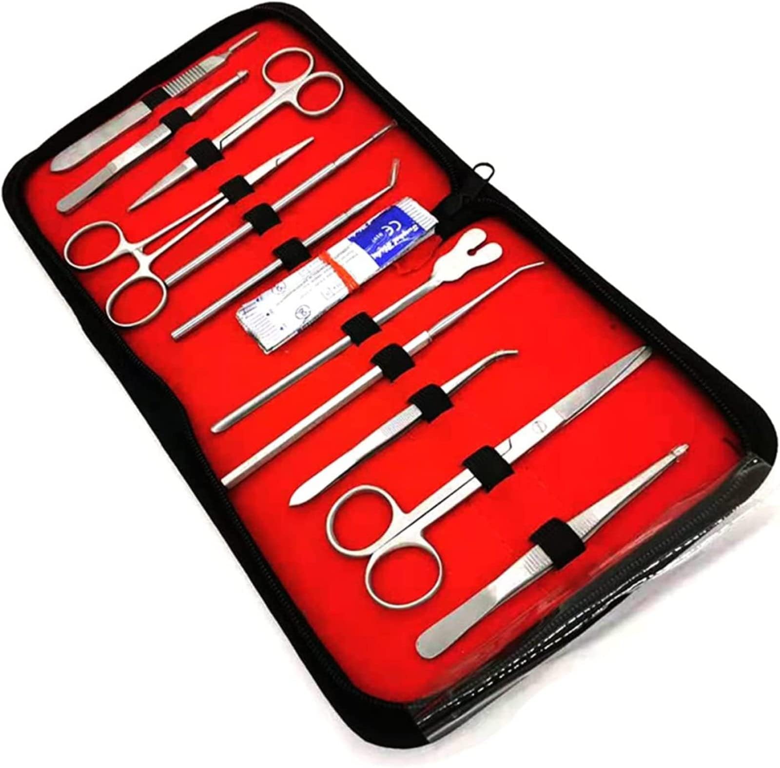 Kit de Disección de Laboratorio de Biología, Juego de Disección de Anatomía de 22 Piezas, Kit de Disección Avanzada de Acero Inoxidable para Estudiantes de Medicina Y Juego de Disección de Anatomía