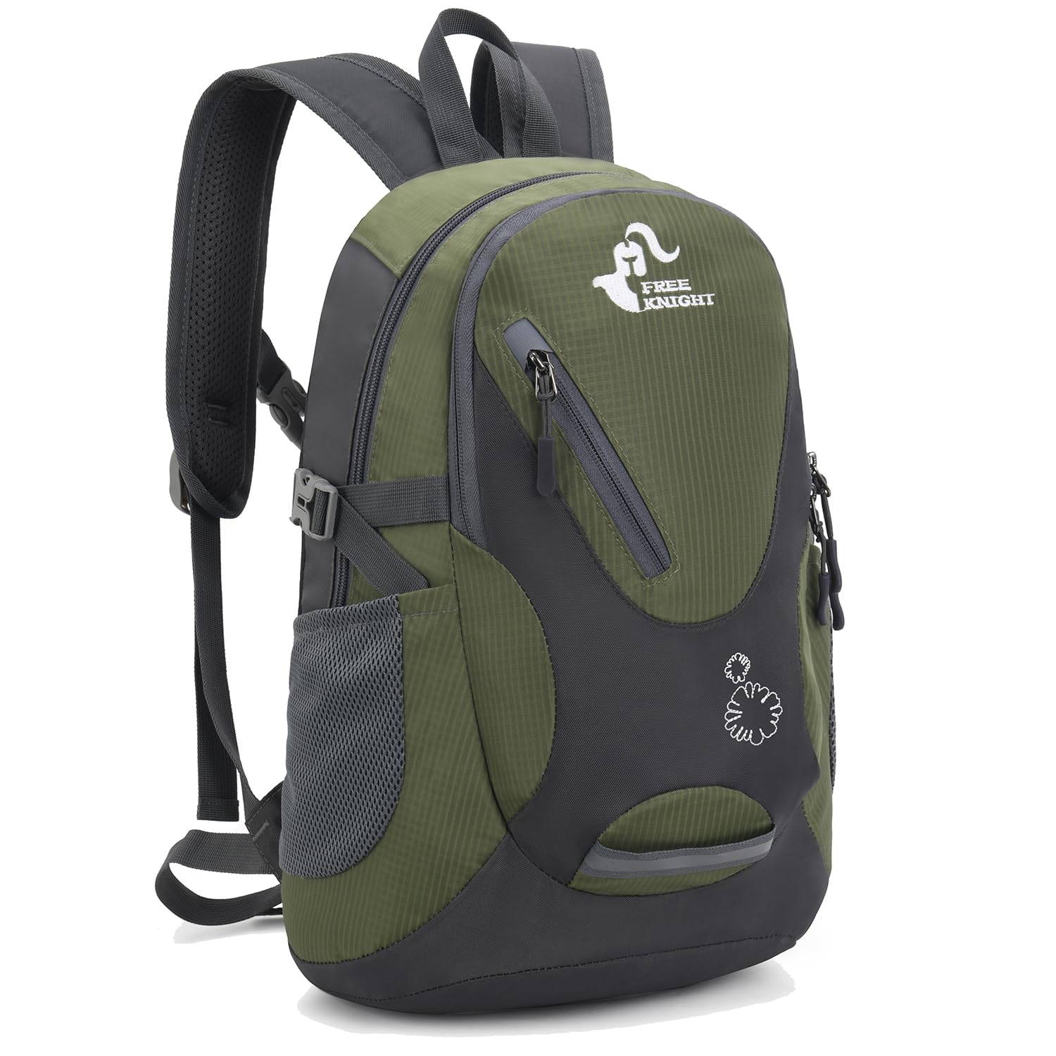 Bseash Mochila de senderismo de 20L de tamaño pequeño, mochila de viaje ligera y resistente al agua para niños, niñas y niños que montan en bicicleta.