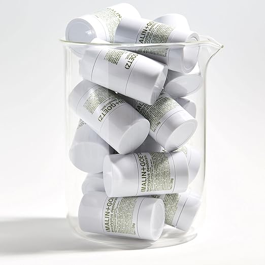 Eucalyptus, Bergamot, and Botanical Deodorant is a natural, aluminum-free deodorant offered by Malin + Goetz. It is designed to provide effective odor and sweat protection for all skin types. This deodorant is available in a 2.6 Fl Oz. size and boasts a range of benefits without leaving any residue or stains.