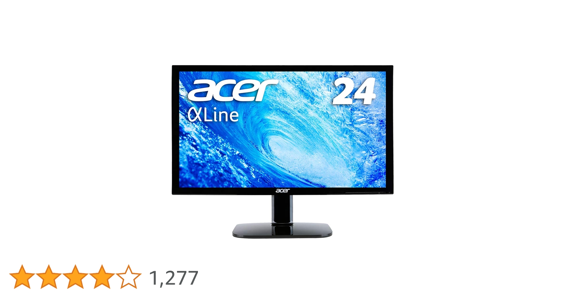 【極美品】Acer 24インチ ゲーミングモニター KA240H bmidx Acerの24インチモニター「KA240Hbmidx」を2台買って1年使って