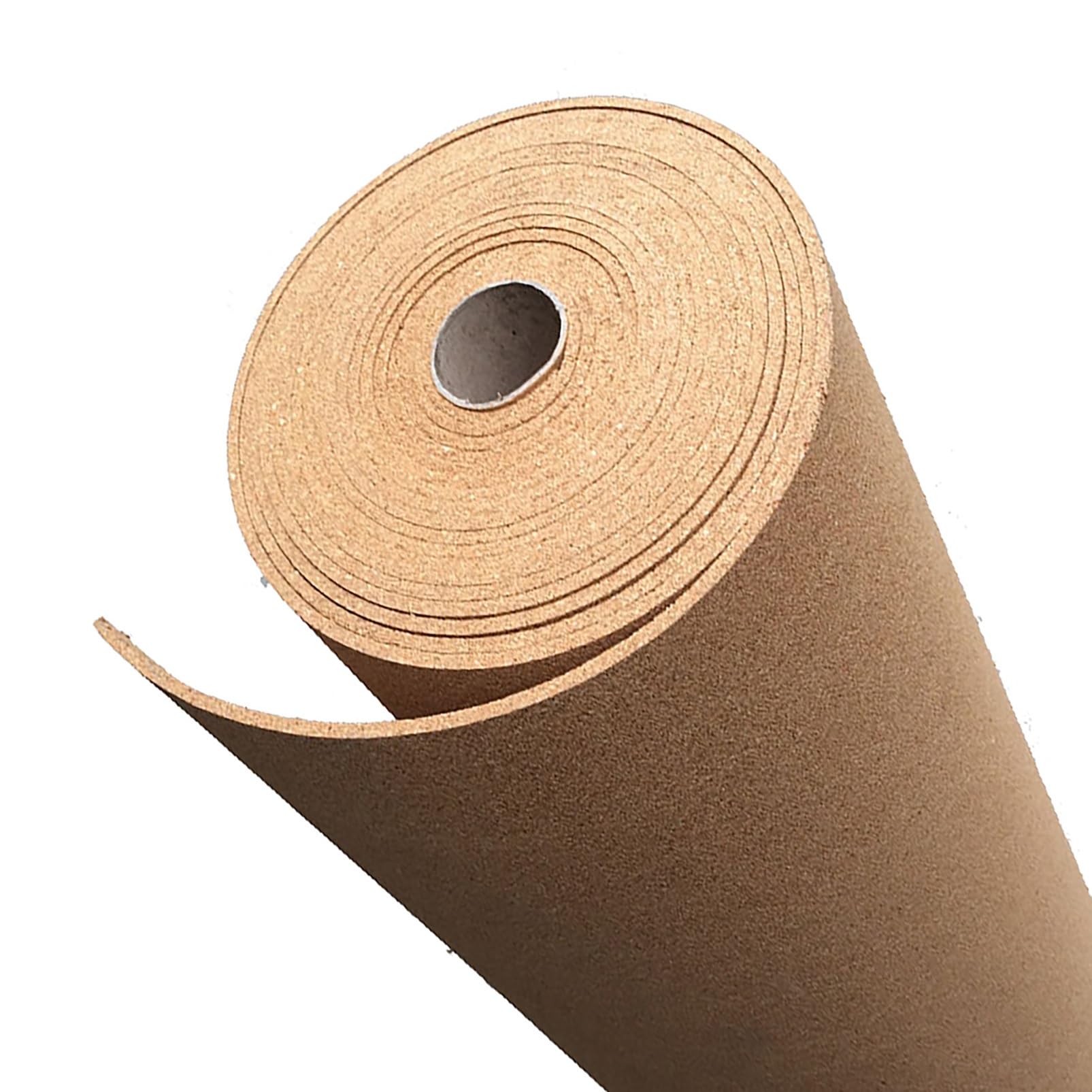 Korktafel für Büro, Pinnwand, 0,6 cm dick, Korkfolie, leicht zu schneiden, Bastelbedarf für Zuhause, Schule, Braun, 1 m x 1 m