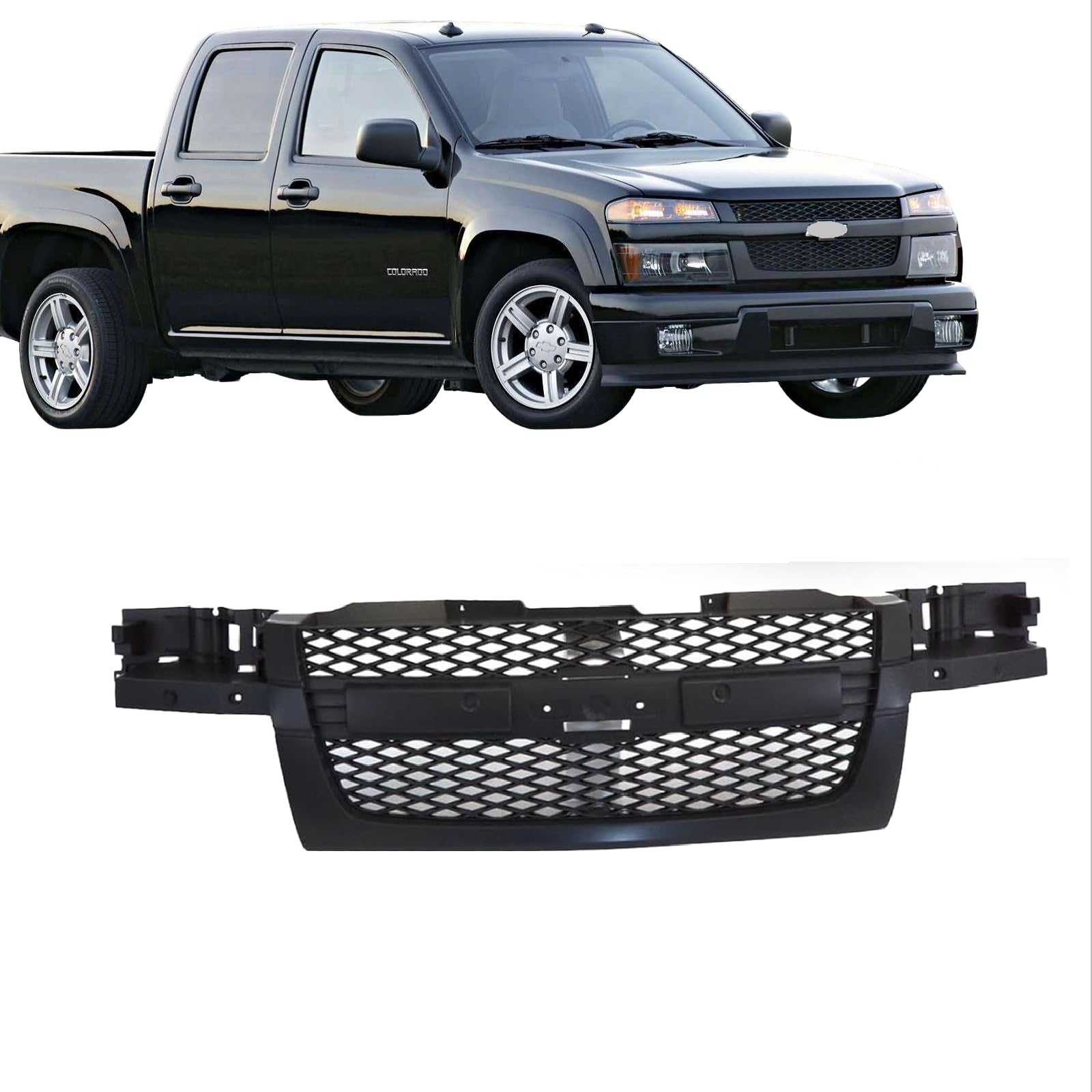 Amazon.com: CarPartsDepot Front GrilleTextured Mesh Insert w/o Bar