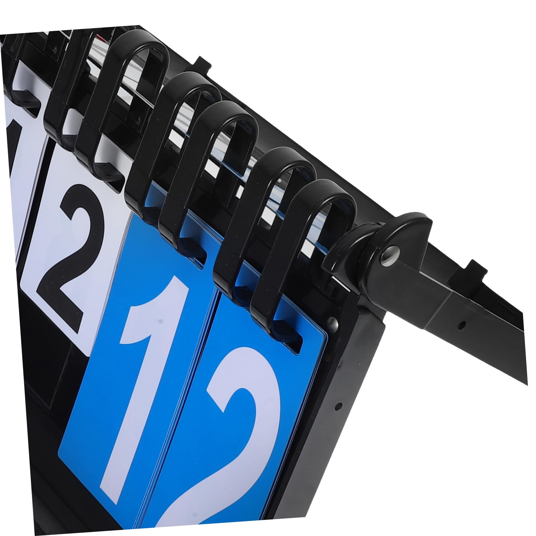 TOYANDONA Tabellone Segnapunti Ribaltabile in Plastica per Giochi Sportivi Come Basket Calcio Tennis Stampa Chiara e Resistente Facile da Girare Le Pagine