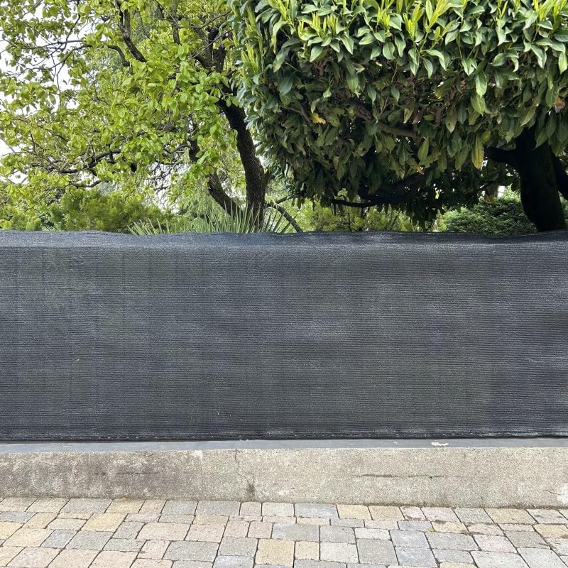 RETELANDIA L'OUTLET DELLE RECINZIONI Telo Ombreggiante MegaNet Nera Rete Ombra Frangivista Schermante 160 g/m da 1,5 x 25m