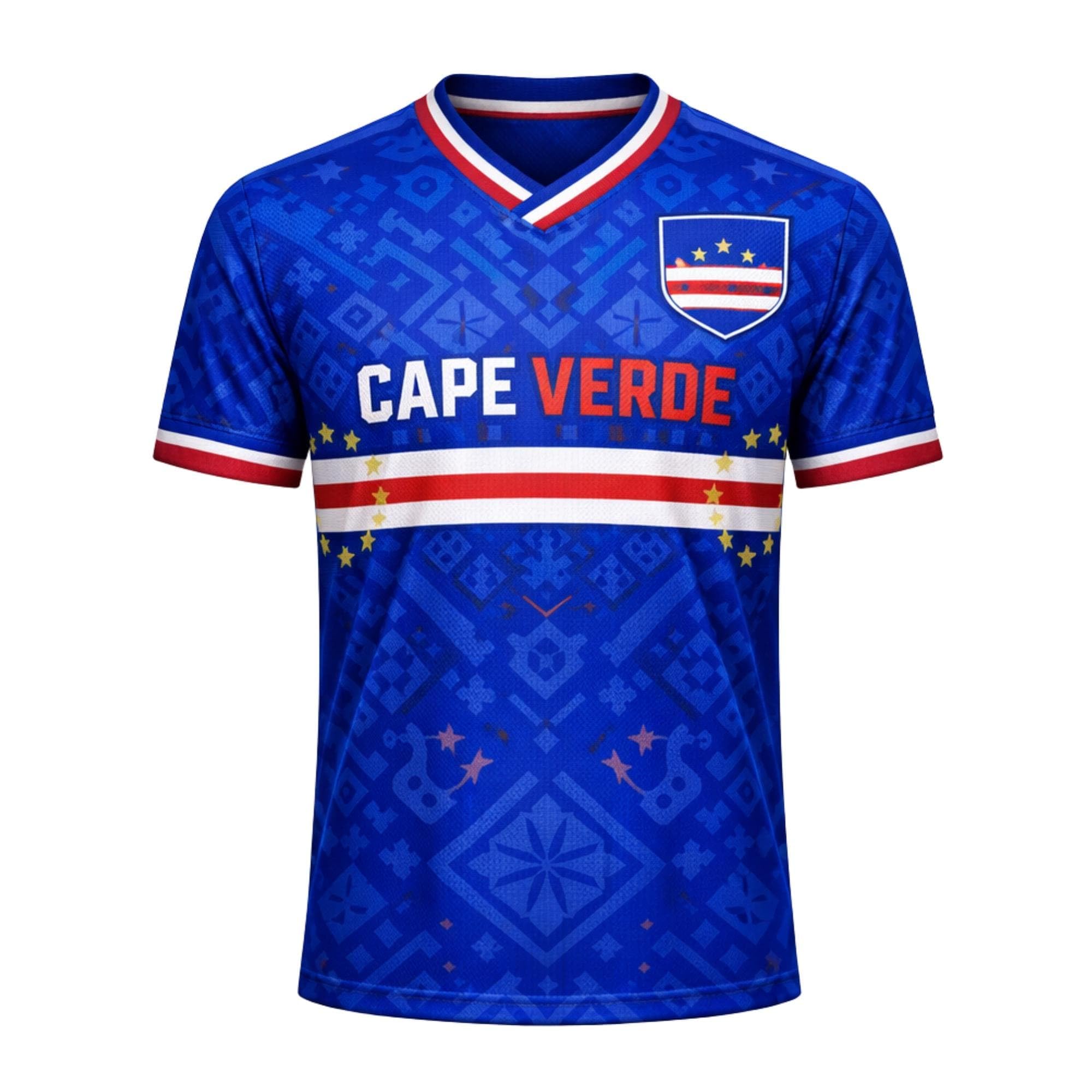 Custom Cape Verde Soccer Jersey, Cabo Verde Jersey Men Women, Cape Verdean Football Flag…