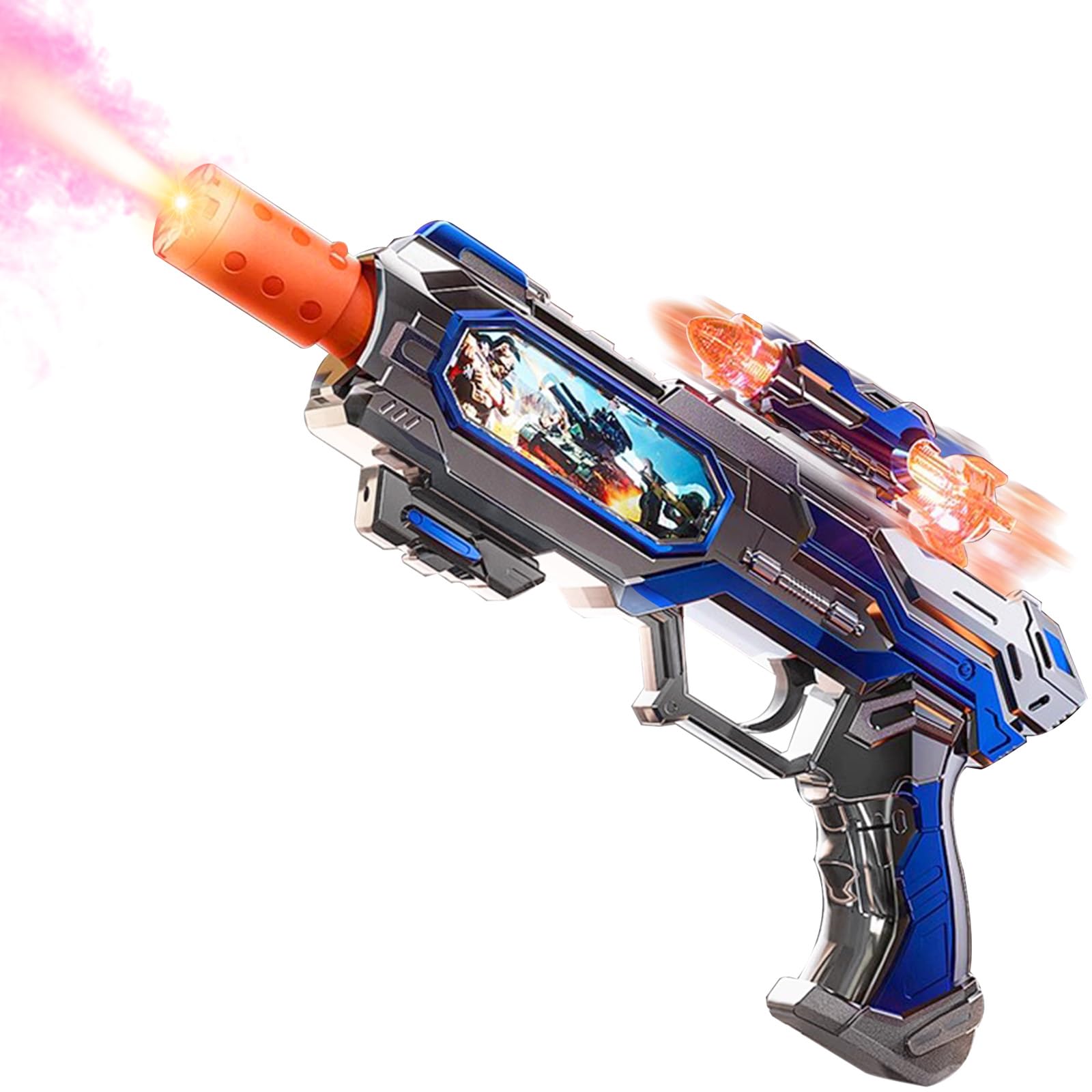 Photo 1 of Pakimio Spray Light Up Toy Gun with Sound Effects