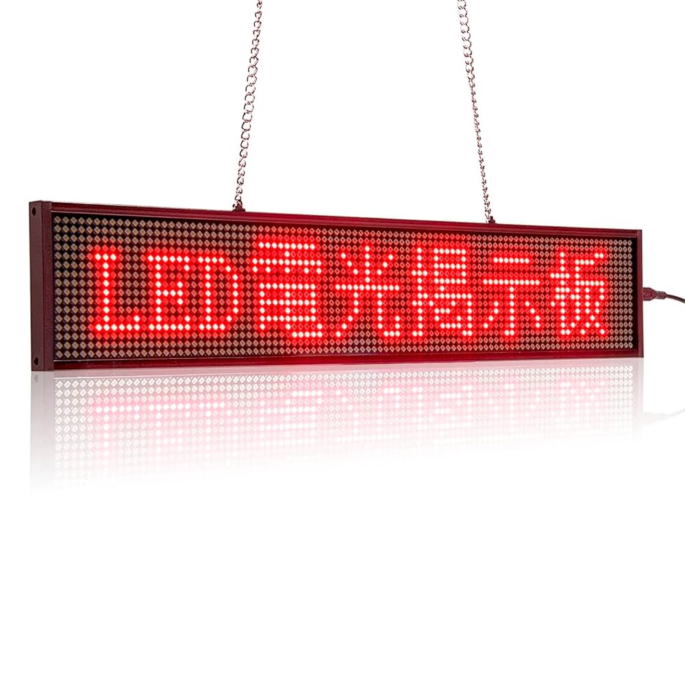 LEボード128赤 小型LED電光掲示板 1個 Amazon | LED電光掲示板 超