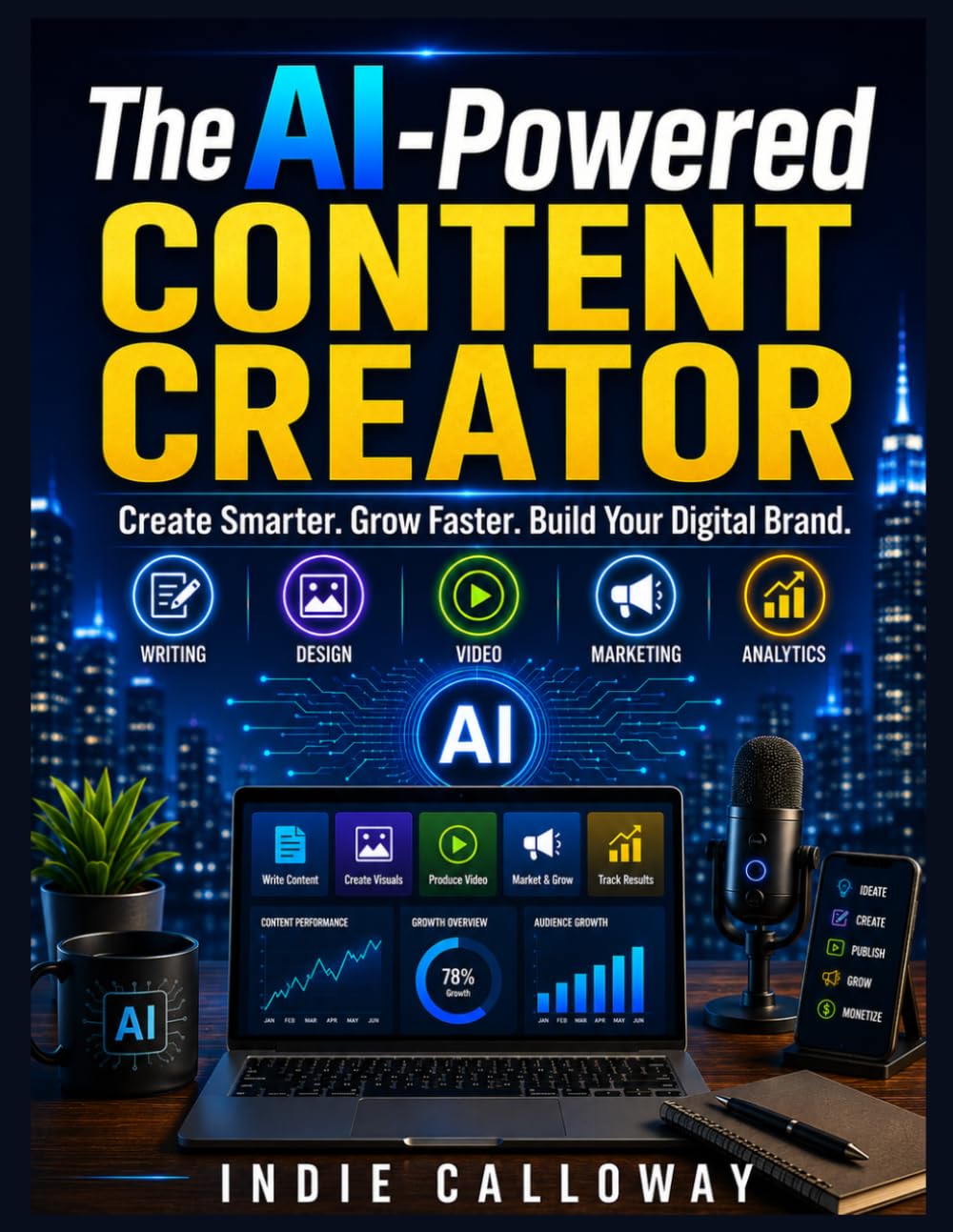 The AI-Powered Content Creator: Create Smarter. Grow Faster. Build Your Digital Brand.