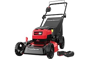 40V 17" Cordless Lawn Mower, Self-Propelled Gas Powered