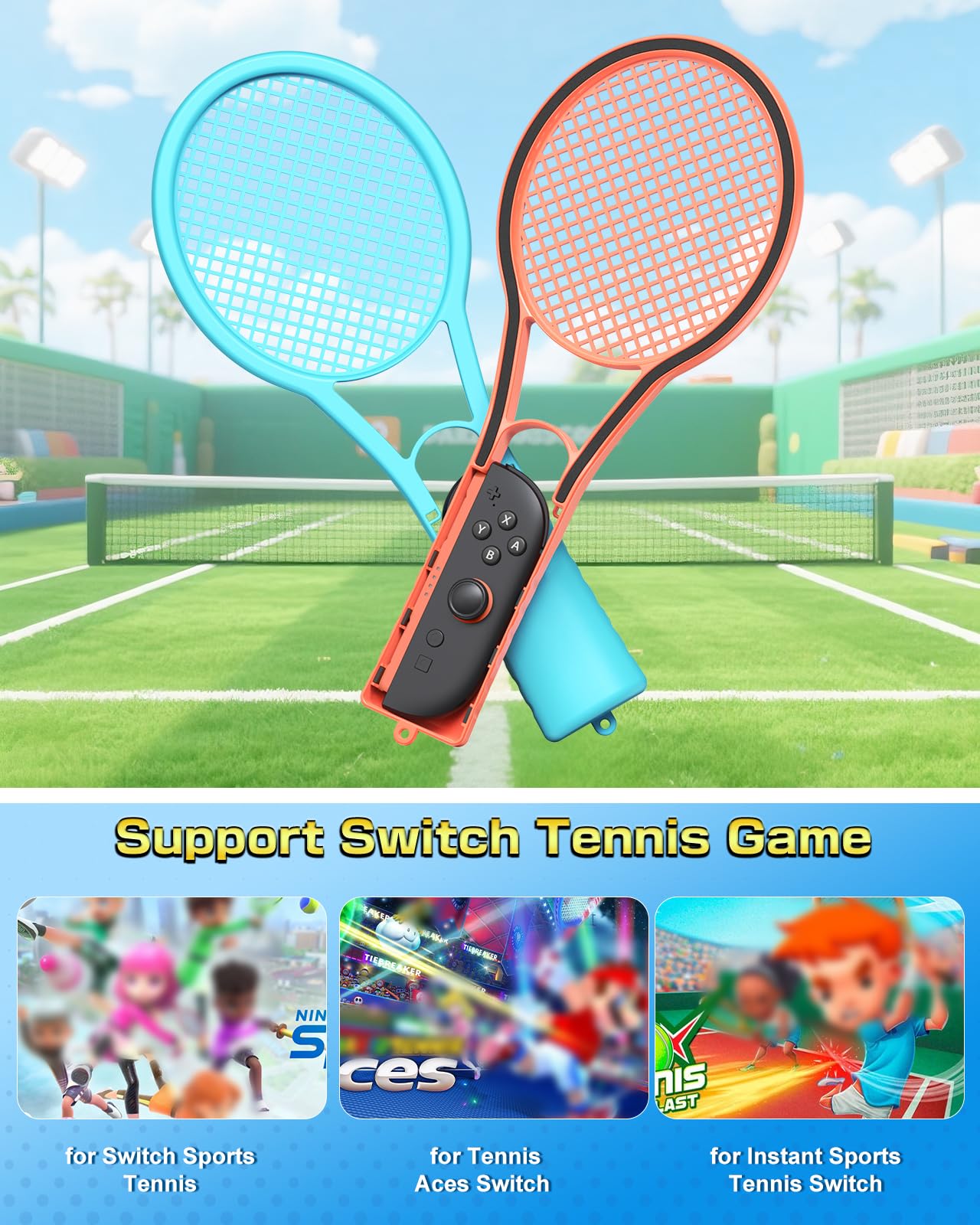 Amazon.com: FYOUNG Tennis Racket for Nintendo Switch 2 for Joy