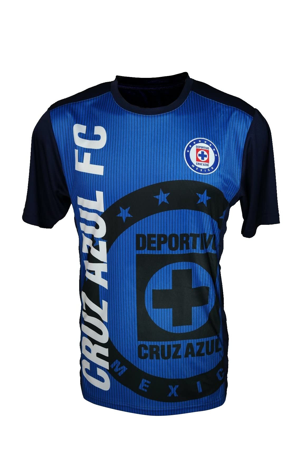 Icon Sports Men Cruz Azul Exclusive Poly Shirt Soccer Jersey - Woven Patch