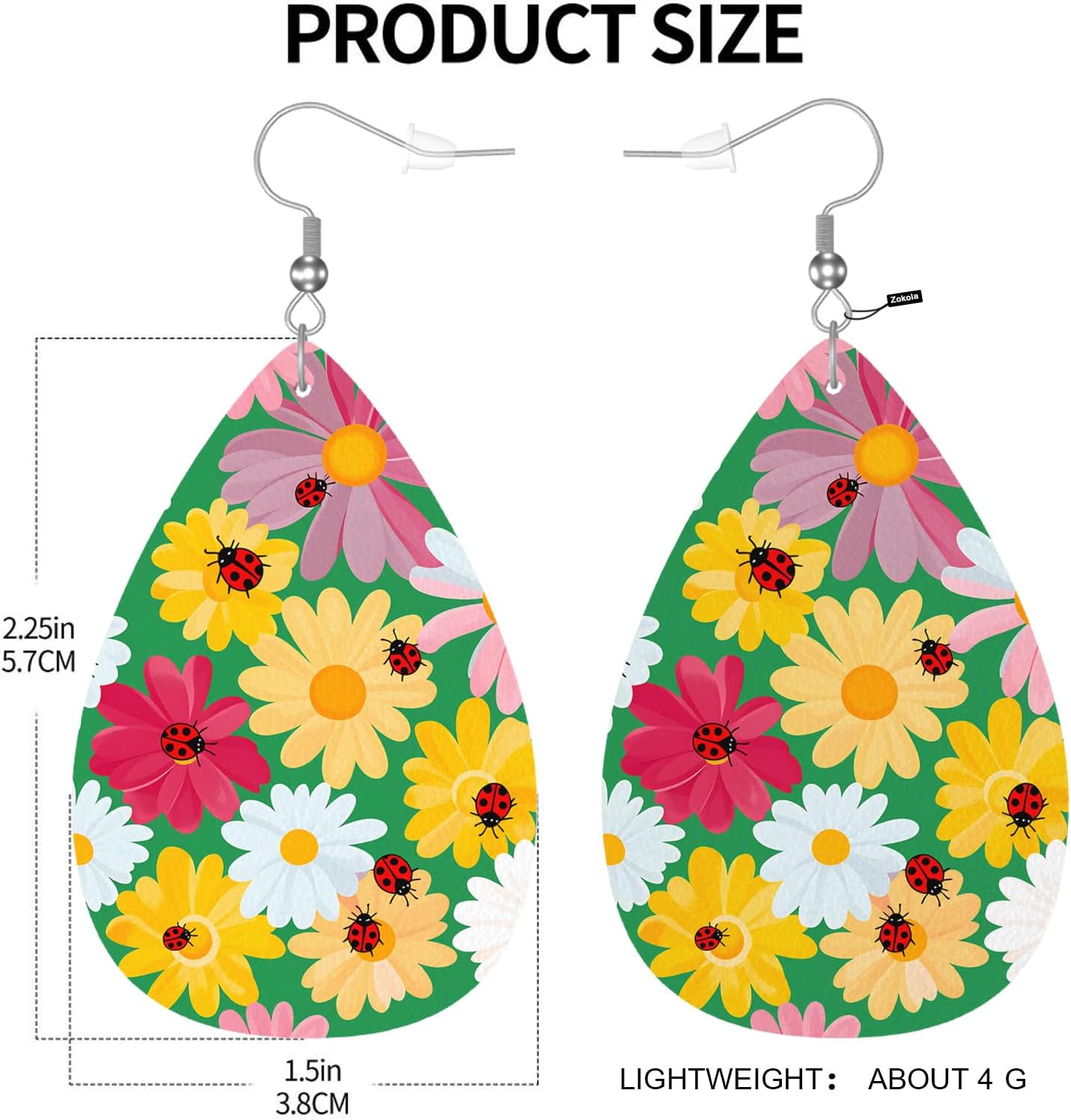 Zokola Chamomile Earrings - Image 3