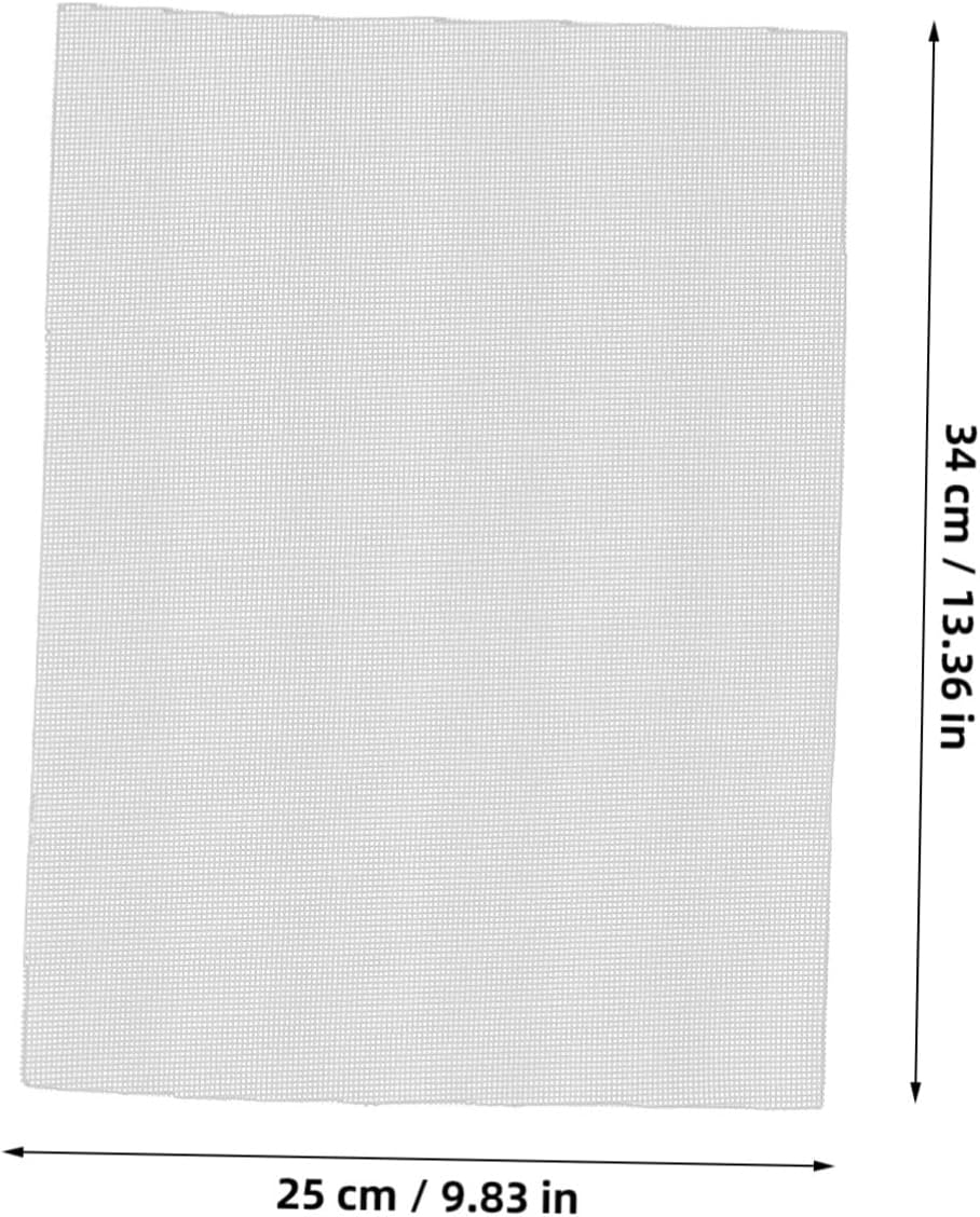 HAPINARY 10sets Craft Paper Screen Mesh Paper Making Accessory Replacement Cloth Handicraft Mesh Cloth Replacement