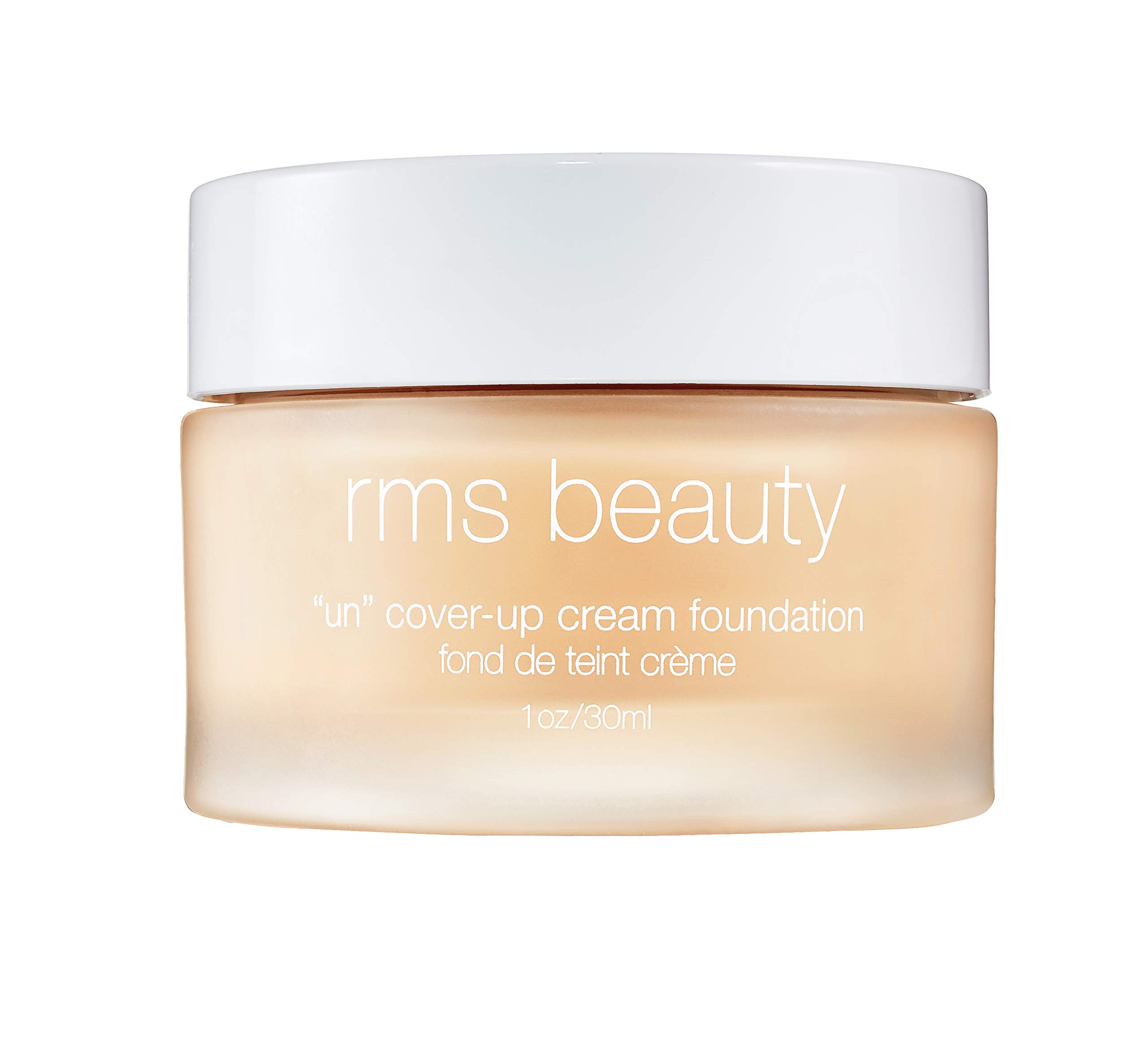 rms beauty UnCoverup Cream Foundation Hydrating Buildable Medium to Full Coverage with Natural Glow for All Skin Types, Clean Beauty, 18ml 22.5 Cool Buff Beige