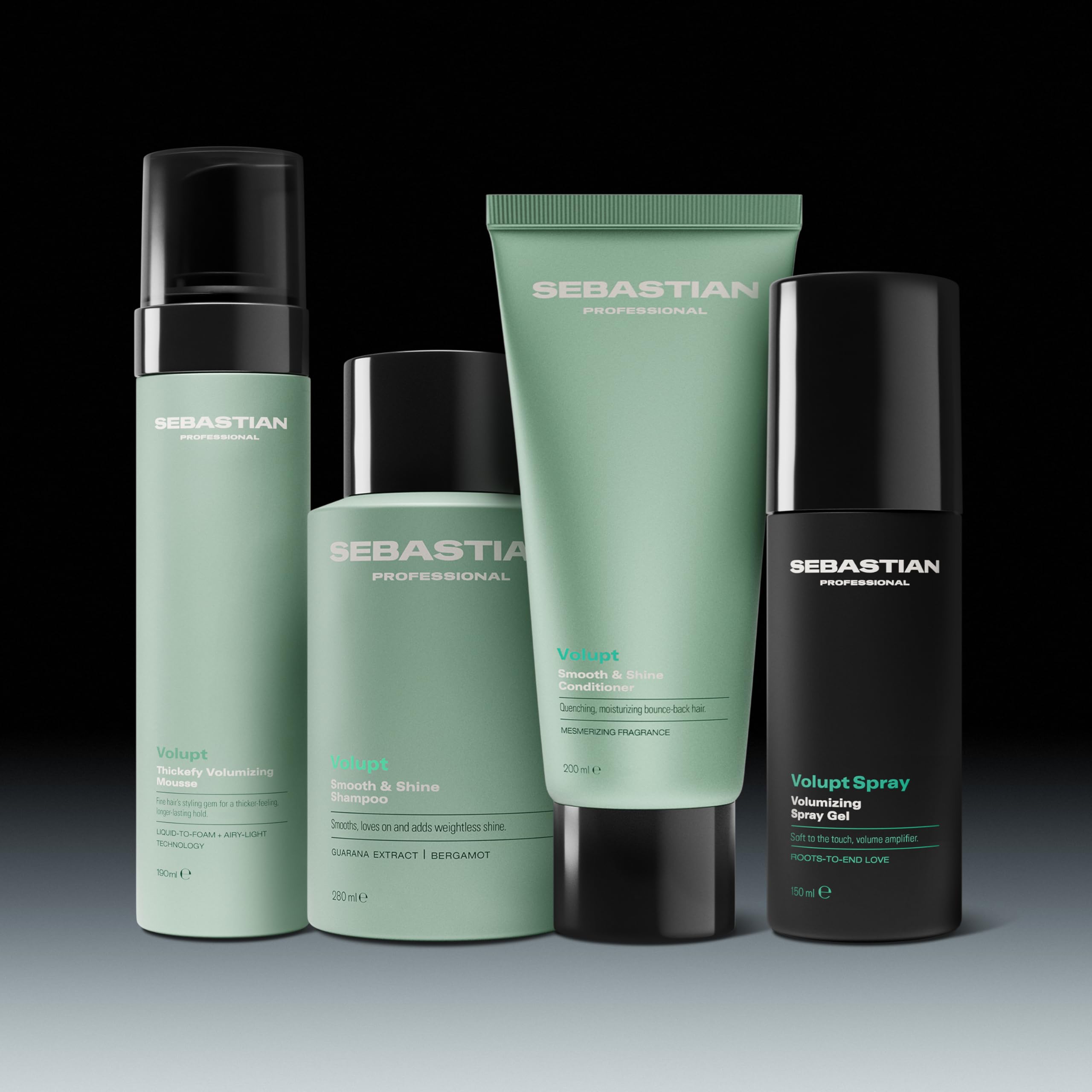 Sebastian Professional Volupt – Après-shampoing professionnel, hydrate et donne du volume et douceur aux cheveux fins – 1000 ml