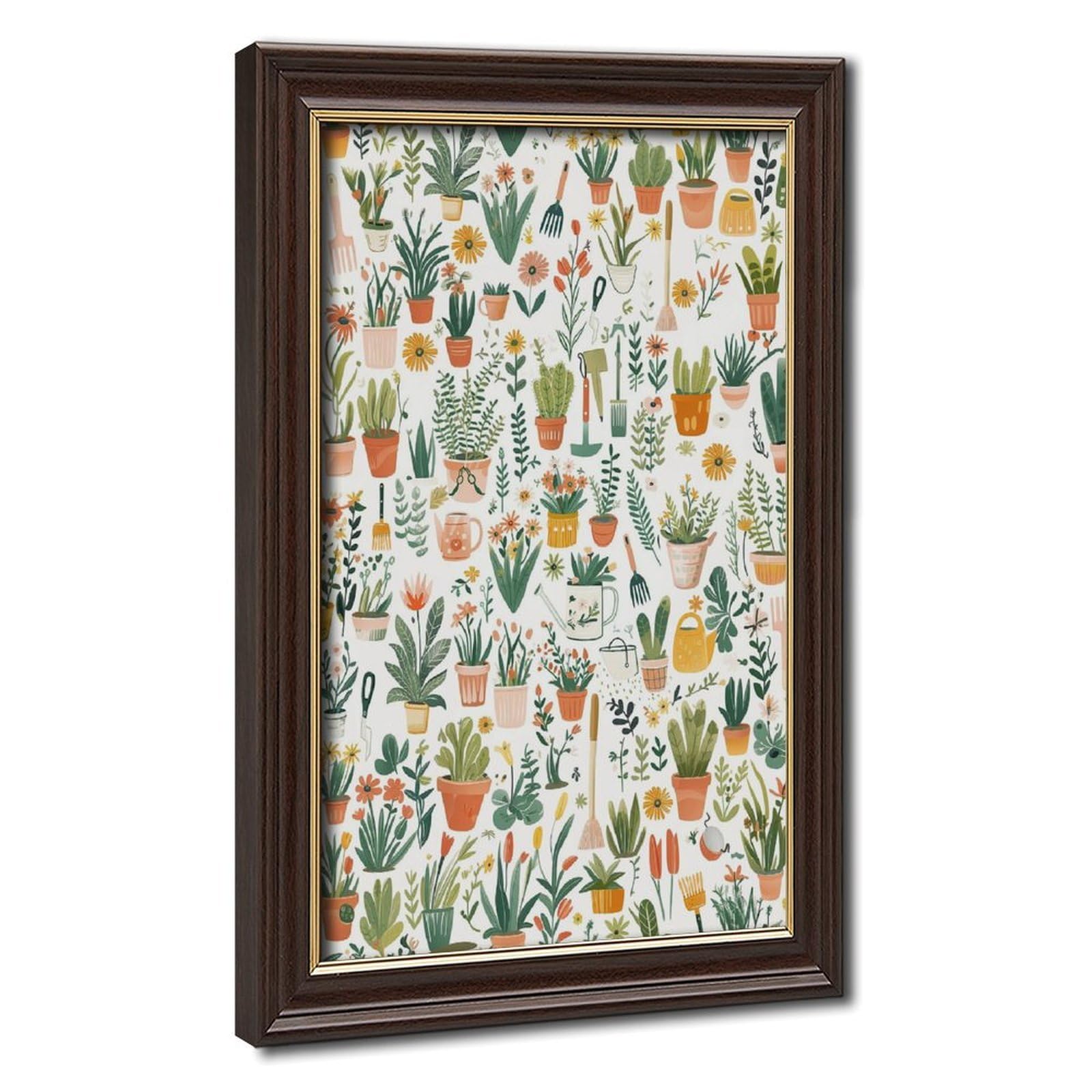 Bareronor Garden Botanical Poster Canvas Poster Bedroom Decor Landscape Office Room Decor Gift 20" L X 30" W