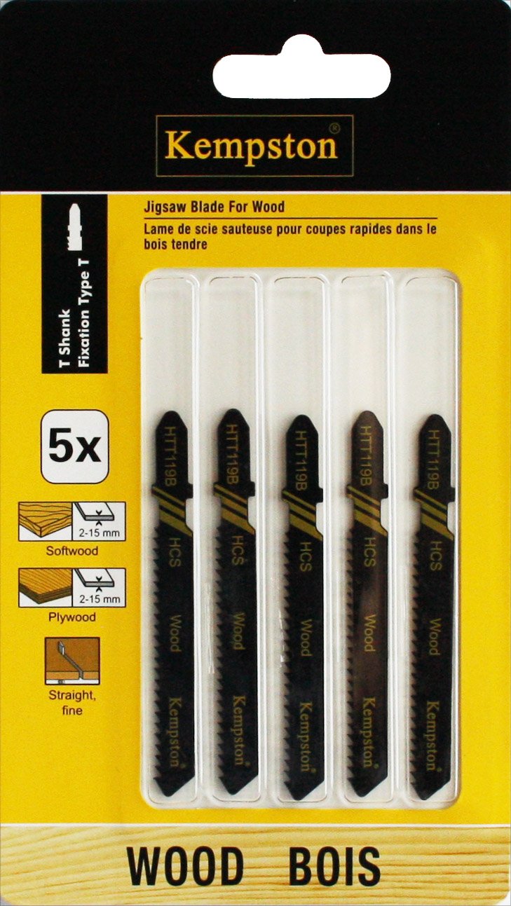 Kempston 88038 T-Shank Jig Saw Blade