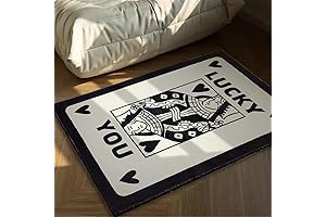 RoomTalks Black and Ivory CD Rug: Retro Aesthetic Meets Chic Function