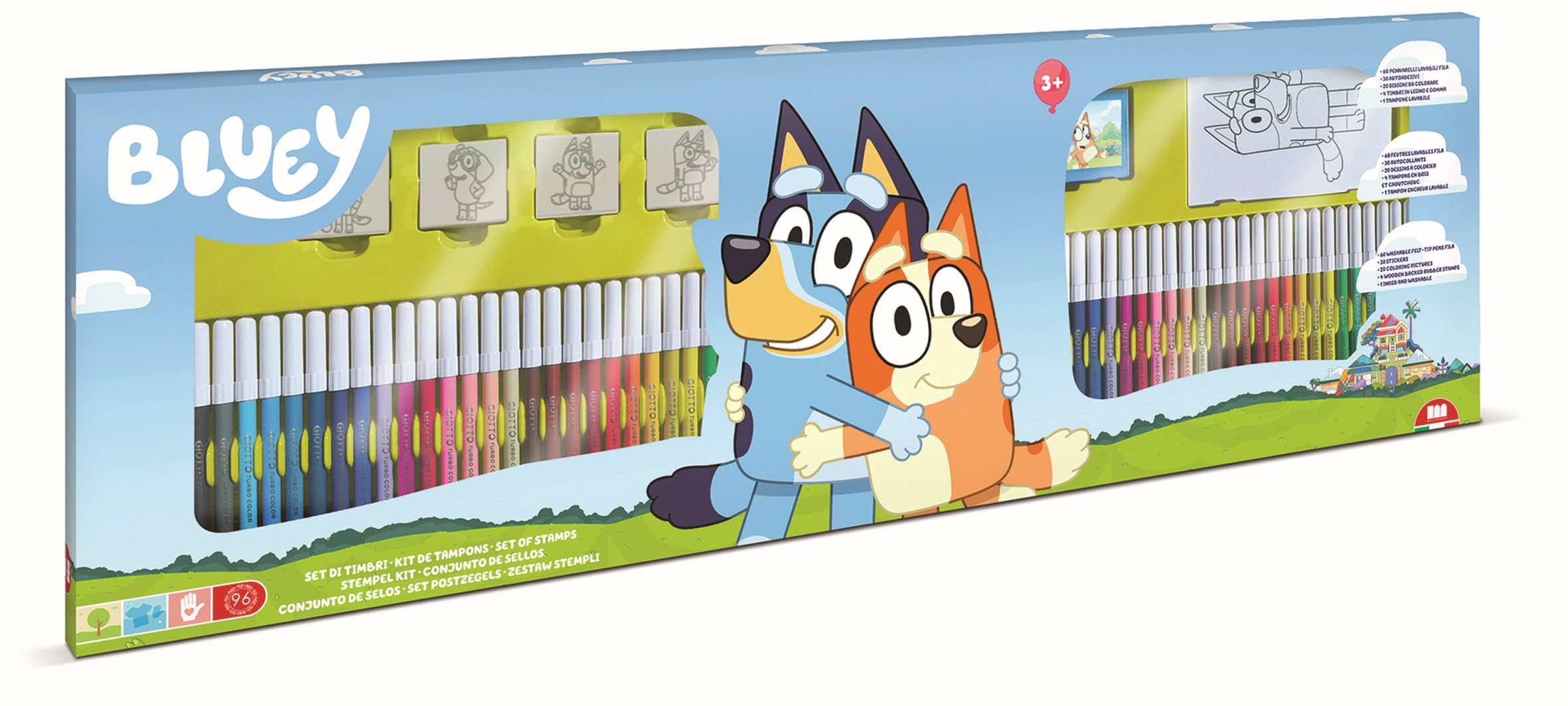 SET 60 PENNARELLI BLUEY