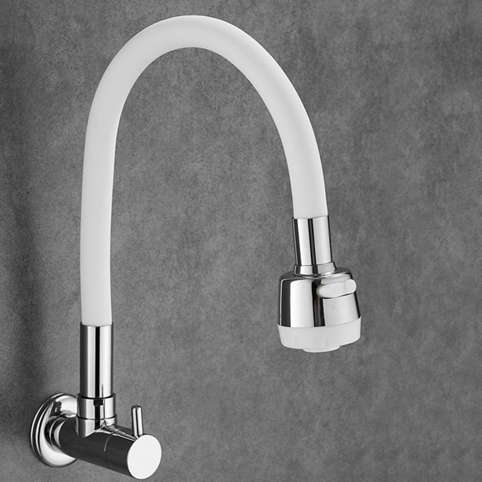 Wall Mounted Kitchen Tap - Cold Water Dual Mode Brass Sink Faucet