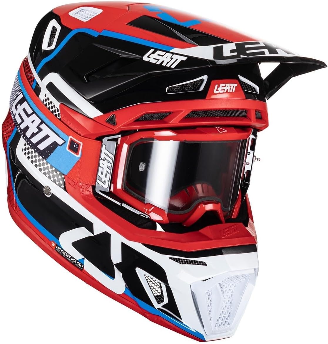 Leatt Helmet Kit Moto 8.5 V24 Red #XL 61-62cm