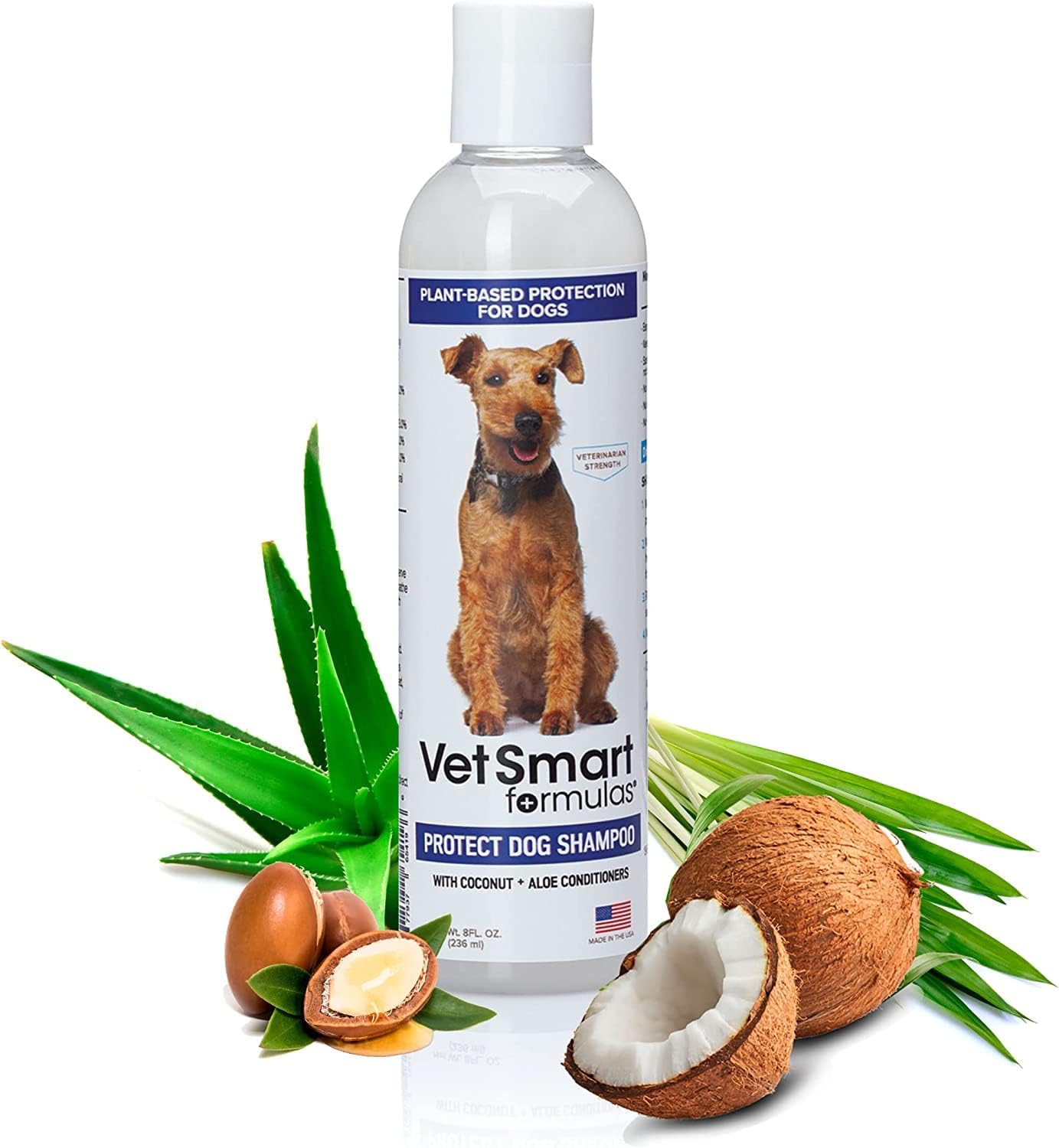 Protect Shampoo for Dogs; No More Scratching, Itching, or Hot Spots with Plant-Based All-Natural Formula with Healthy Essential Oils and…